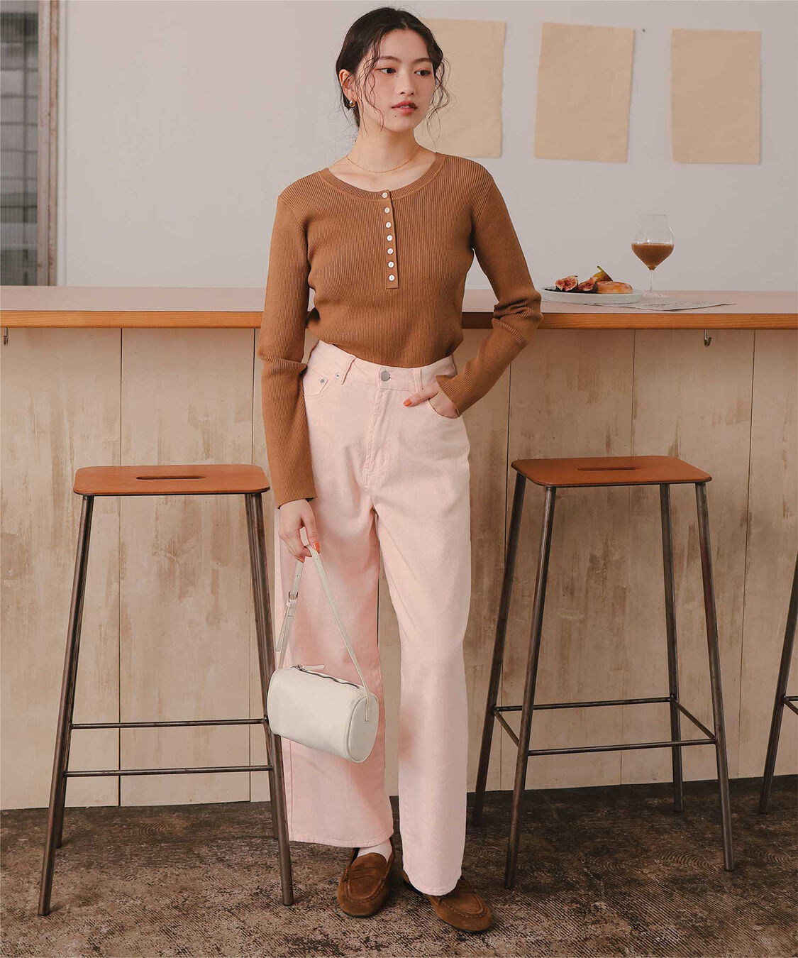 titivate「ストレートシルエットデニムパンツ」|デニム|