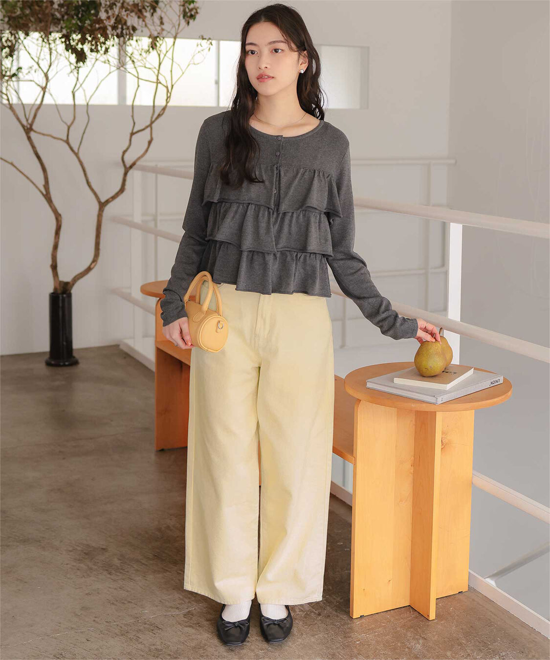 titivate「ストレートシルエットデニムパンツ」|デニム|