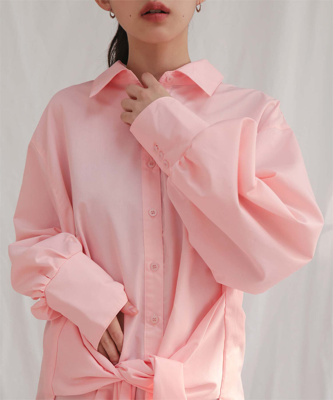 miette「ウエストレイヤードライクシャツ」|シャツ・ブラウス|