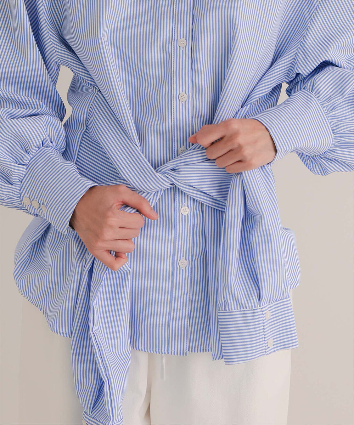 miette「ウエストレイヤードライクシャツ」|シャツ・ブラウス|