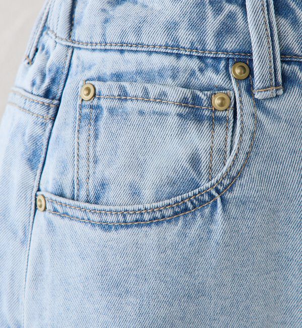  「リヨセル混デニムスカート」|スカート|