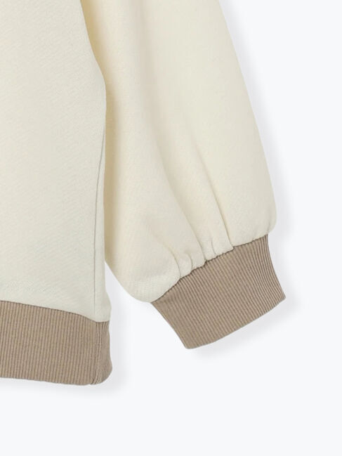 Samansa Mos2「リンガーロゴスウェット」|Tシャツ・カットソー|