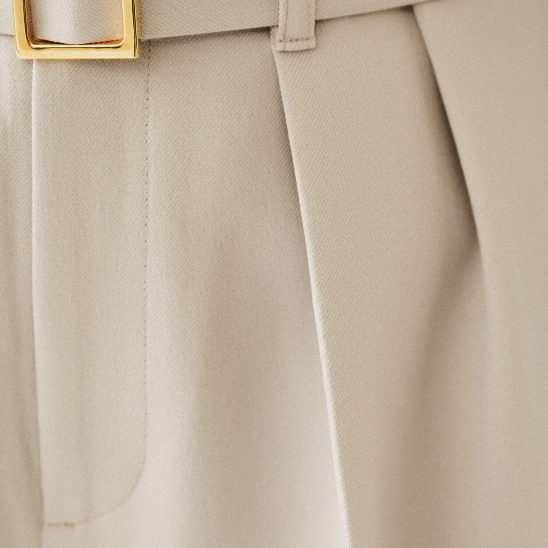 UNTITLED「ベルト付き2タックパンツ」|その他|