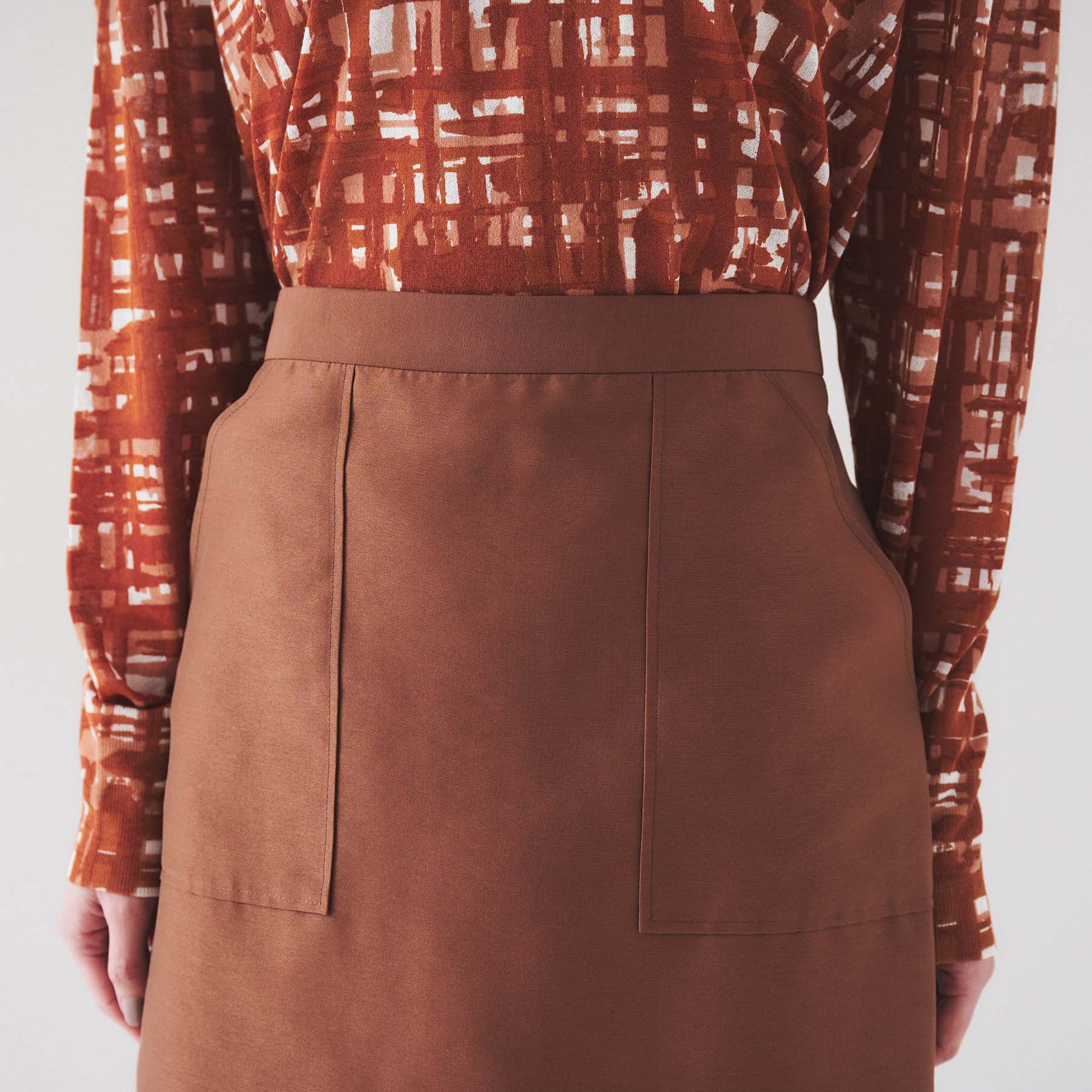 UNTITLED「【セットアップ可能】オーガンジー ペンシルスカート」|スカート|