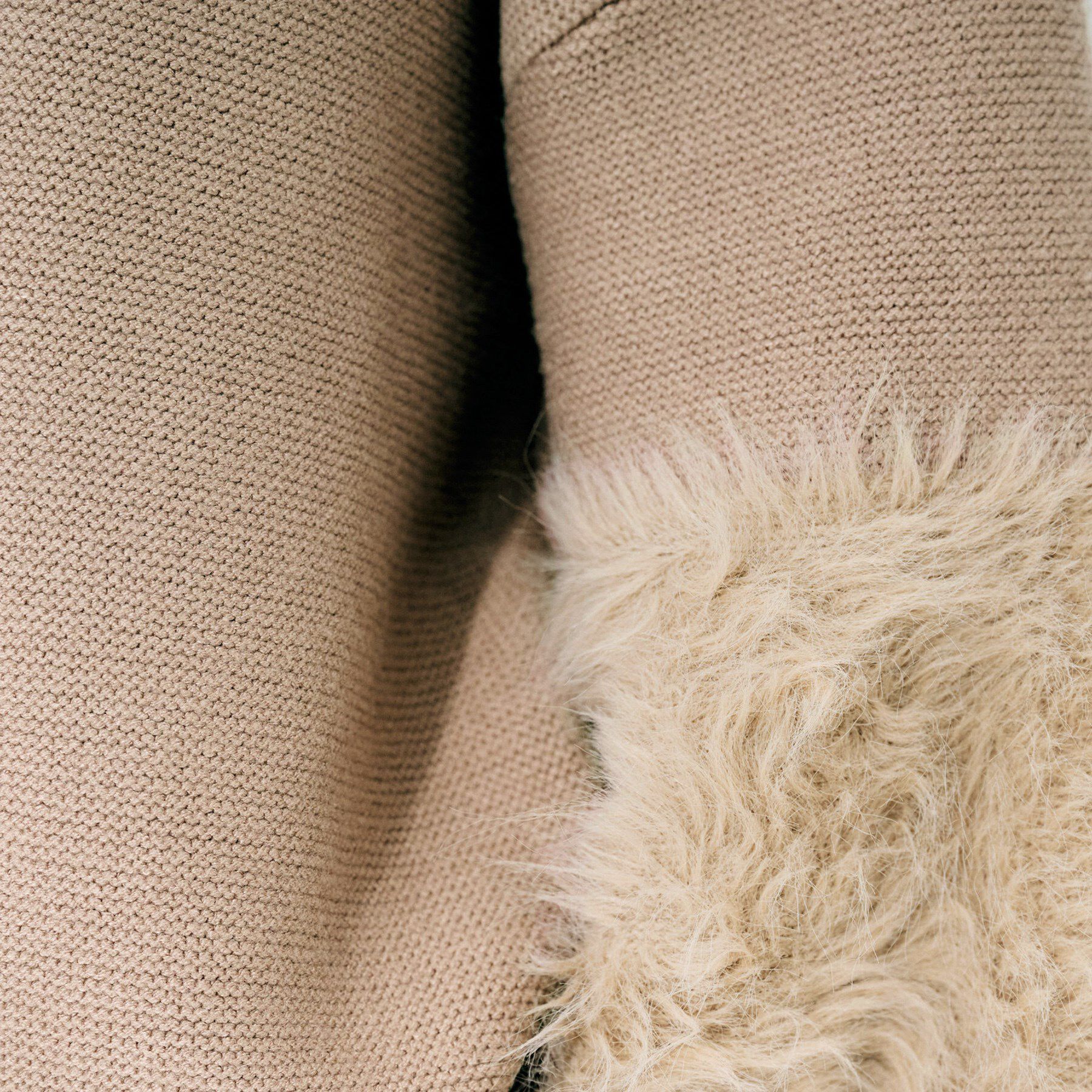 UNTITLED「【TORRAZZO DONNA】ファースリーブ2wayプルオーバー」|Tシャツ・カットソー|