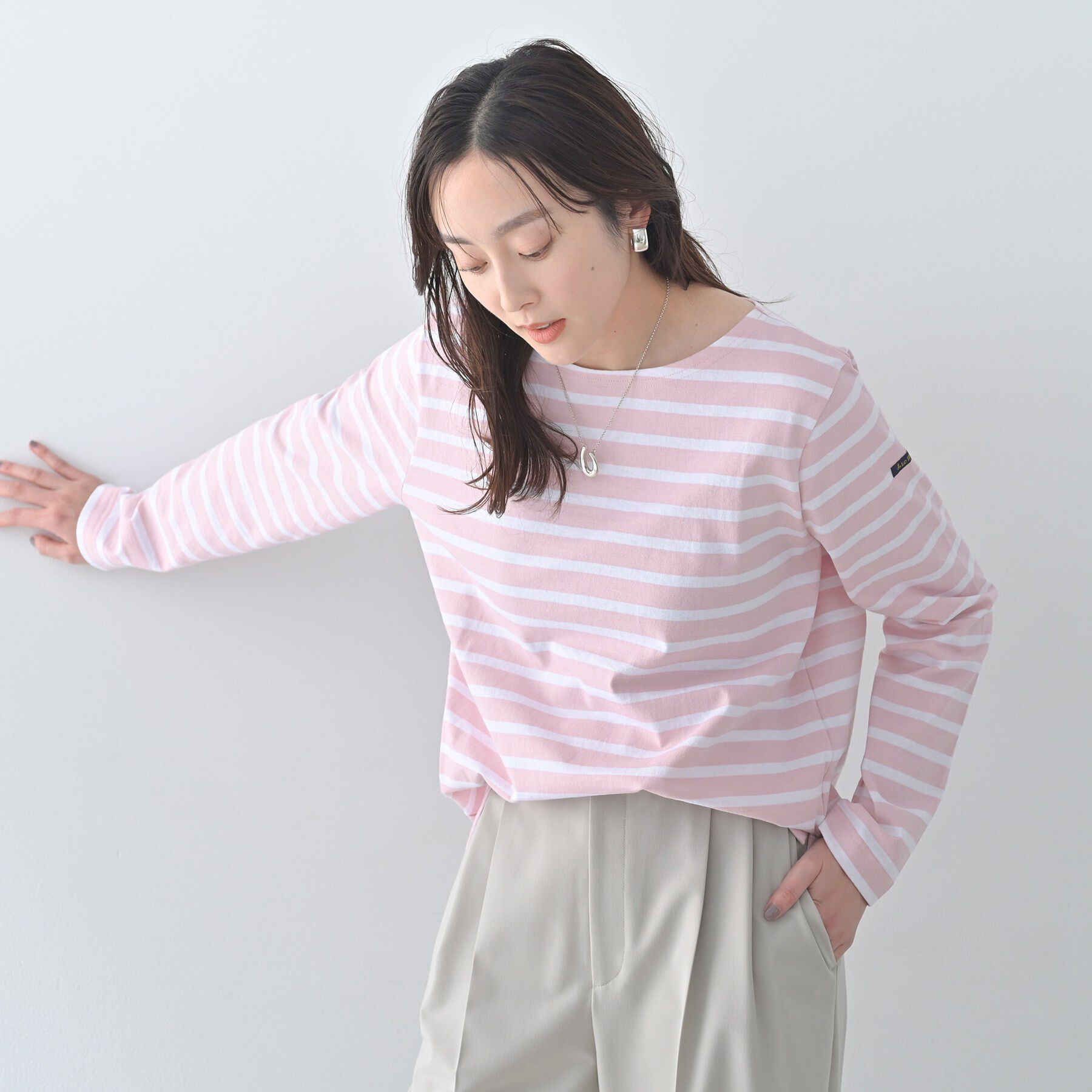 UNTITLED「【Le minor】ボーダーカットソー」|Tシャツ・カットソー|