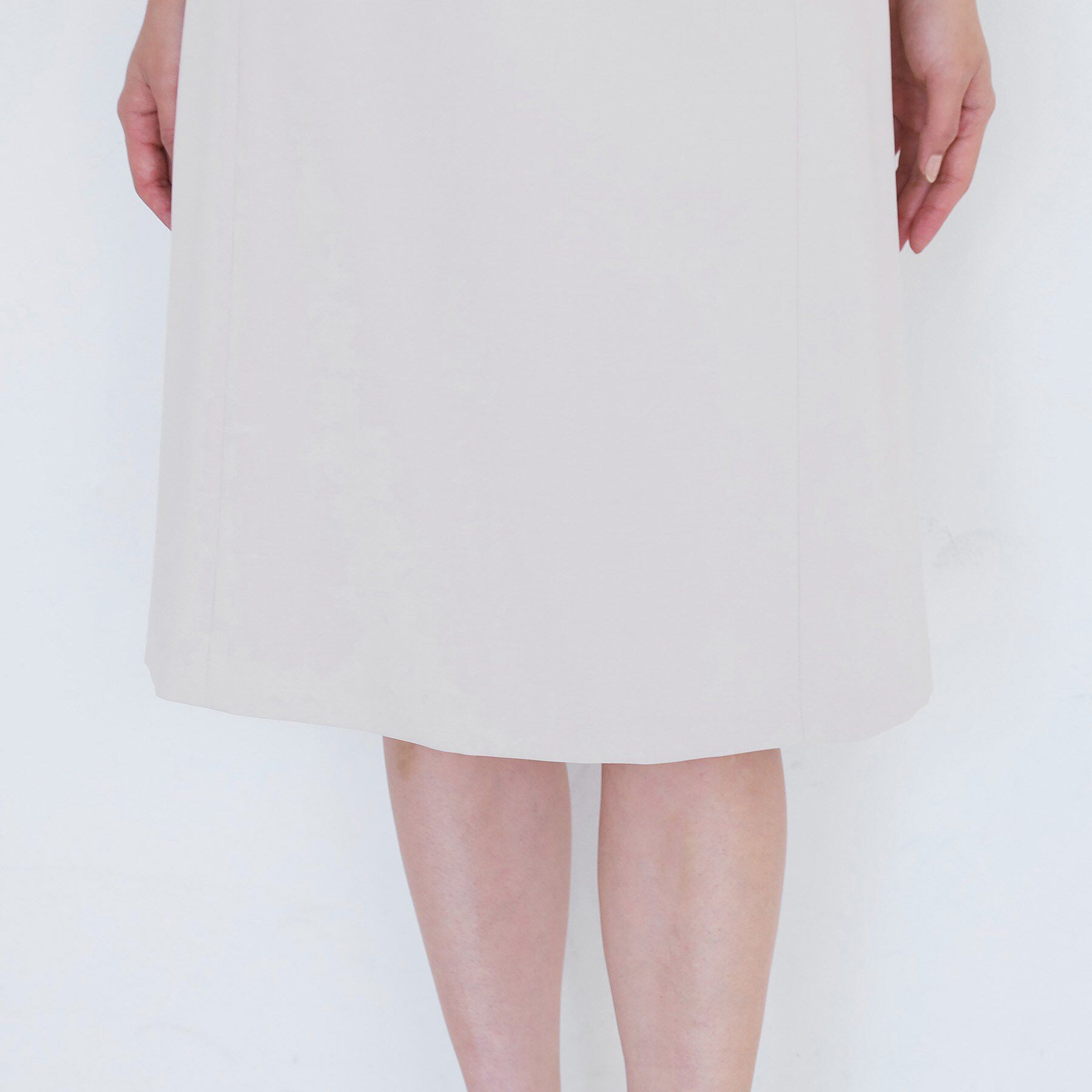 COUP DE CHANCE「【手洗い可／日本製／伸縮性／スーツ可】セミフレアースカート」|スカート|