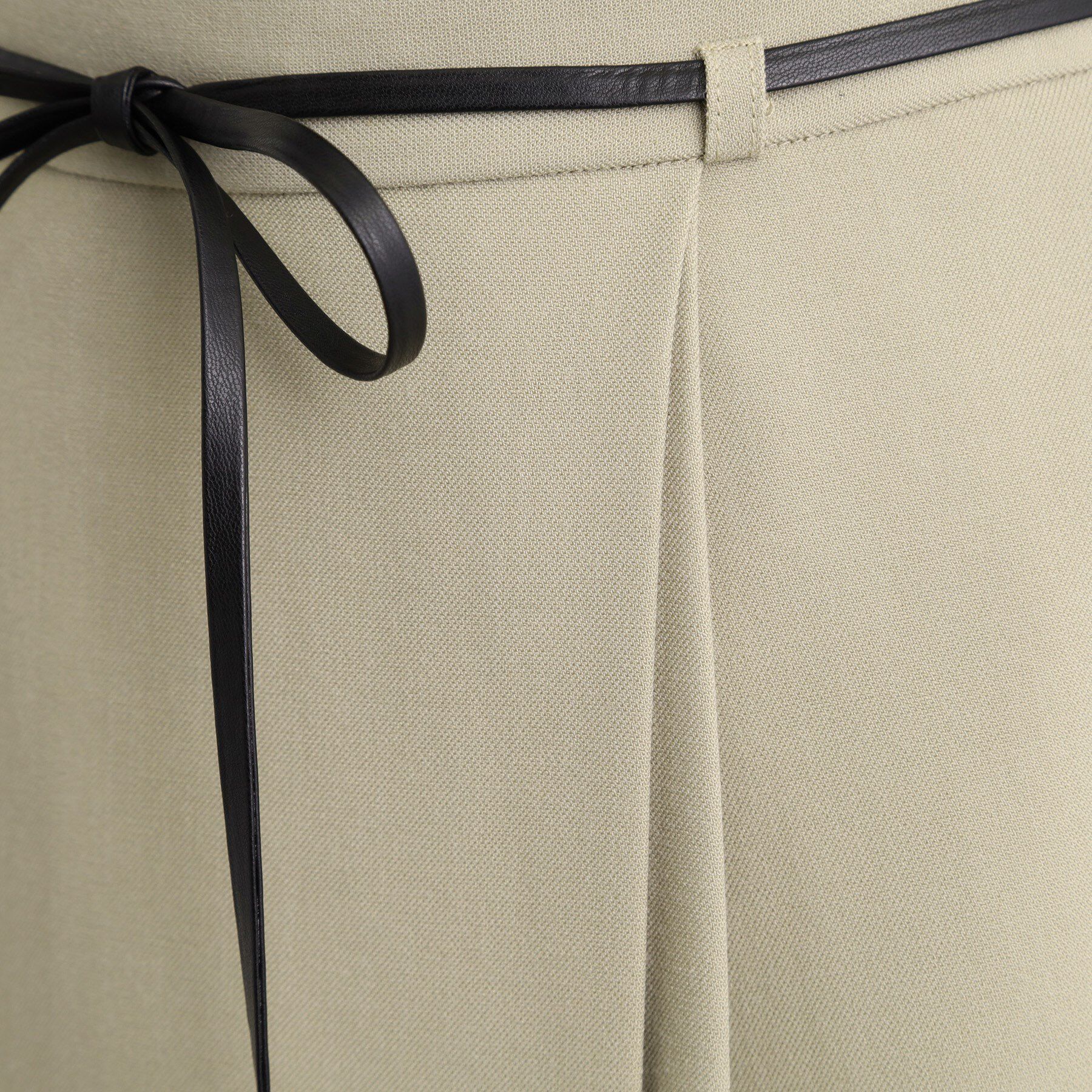 grove「合皮ベルト付きナロースカート」|スカート|