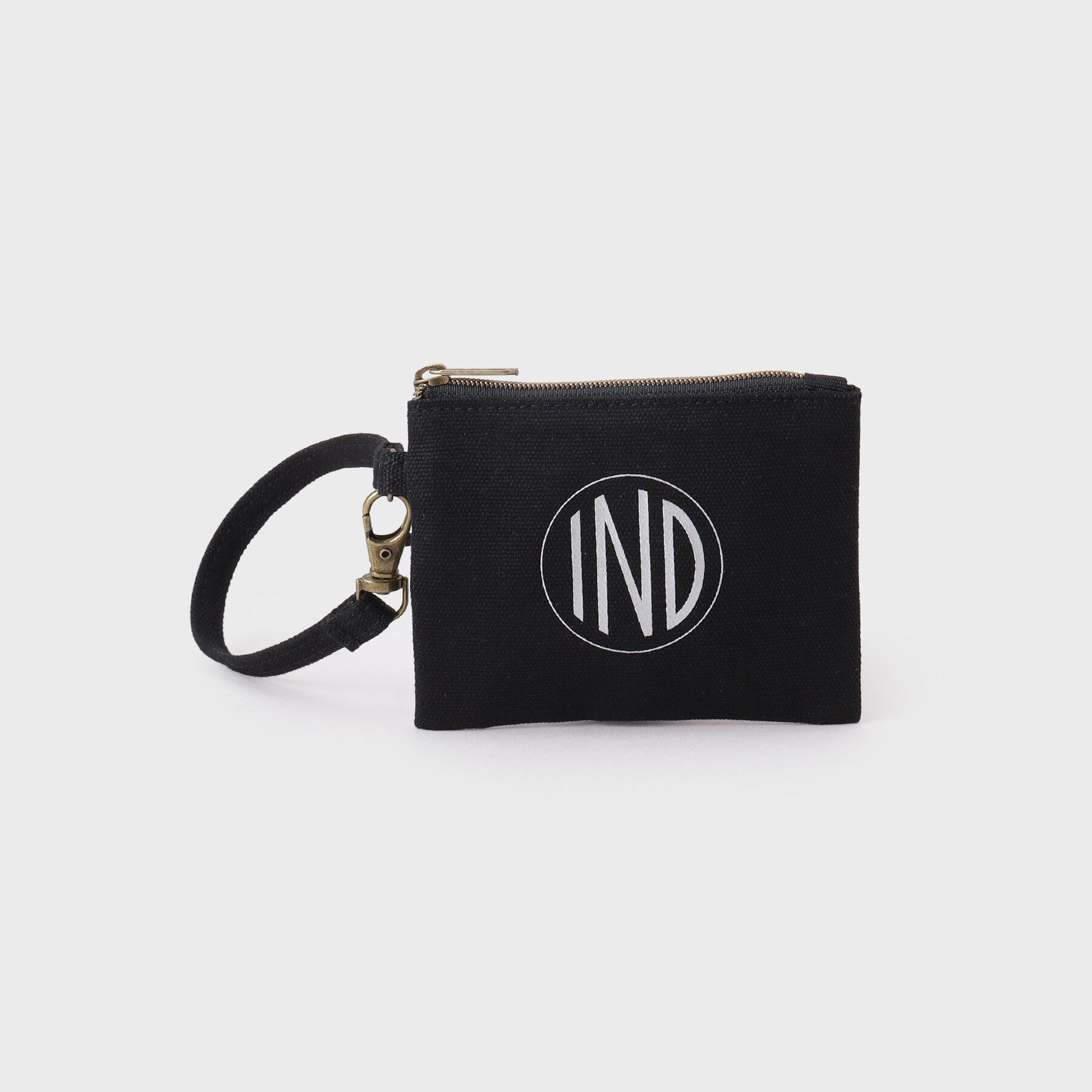 INDIVI「ミニポーチチャーム付きキャンバストート」|トートバッグ|