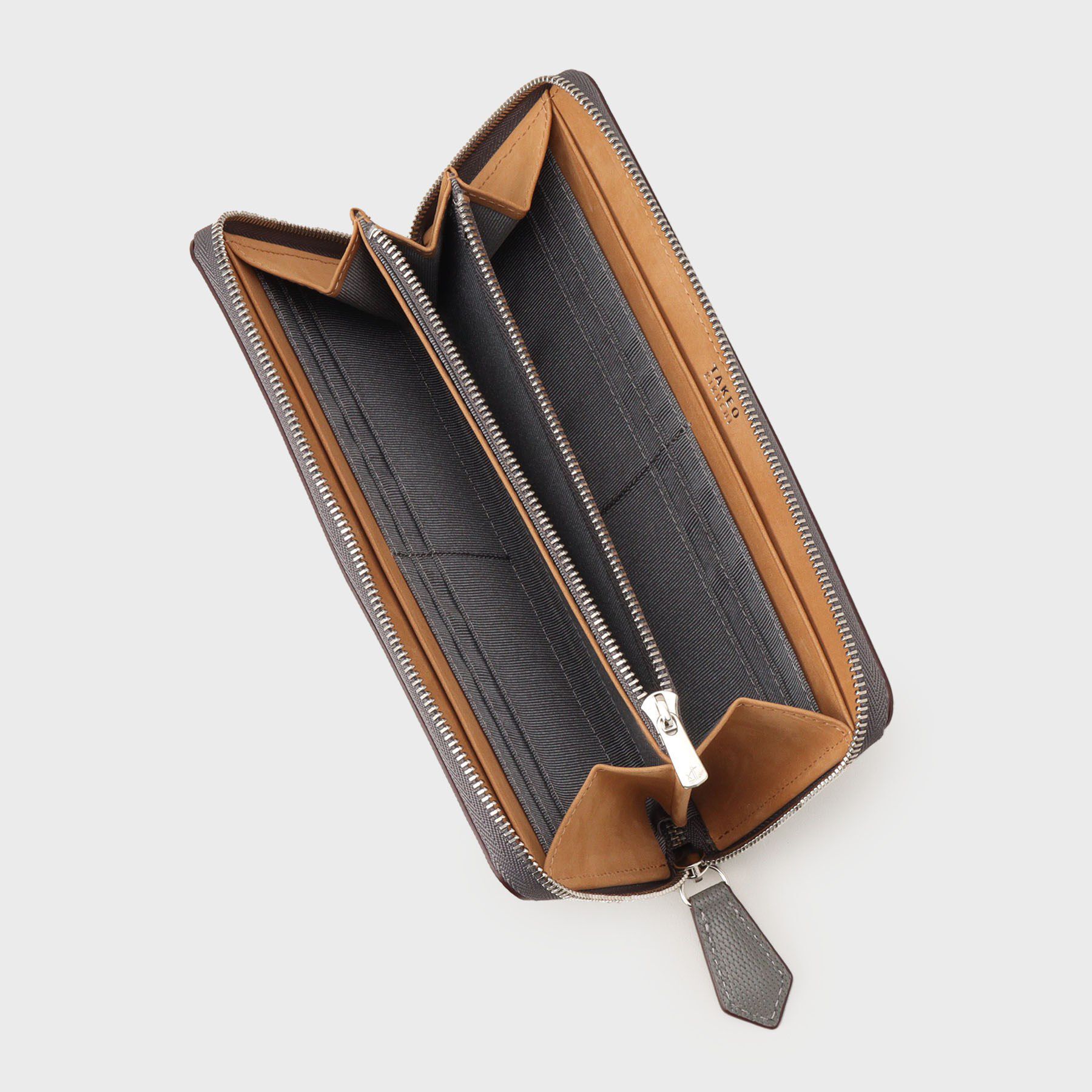 TAKEO KIKUCHI「【ソフト＆ナチュラル】ミニメッシュ レザー　ラウンドファスナー長財布」|財布|