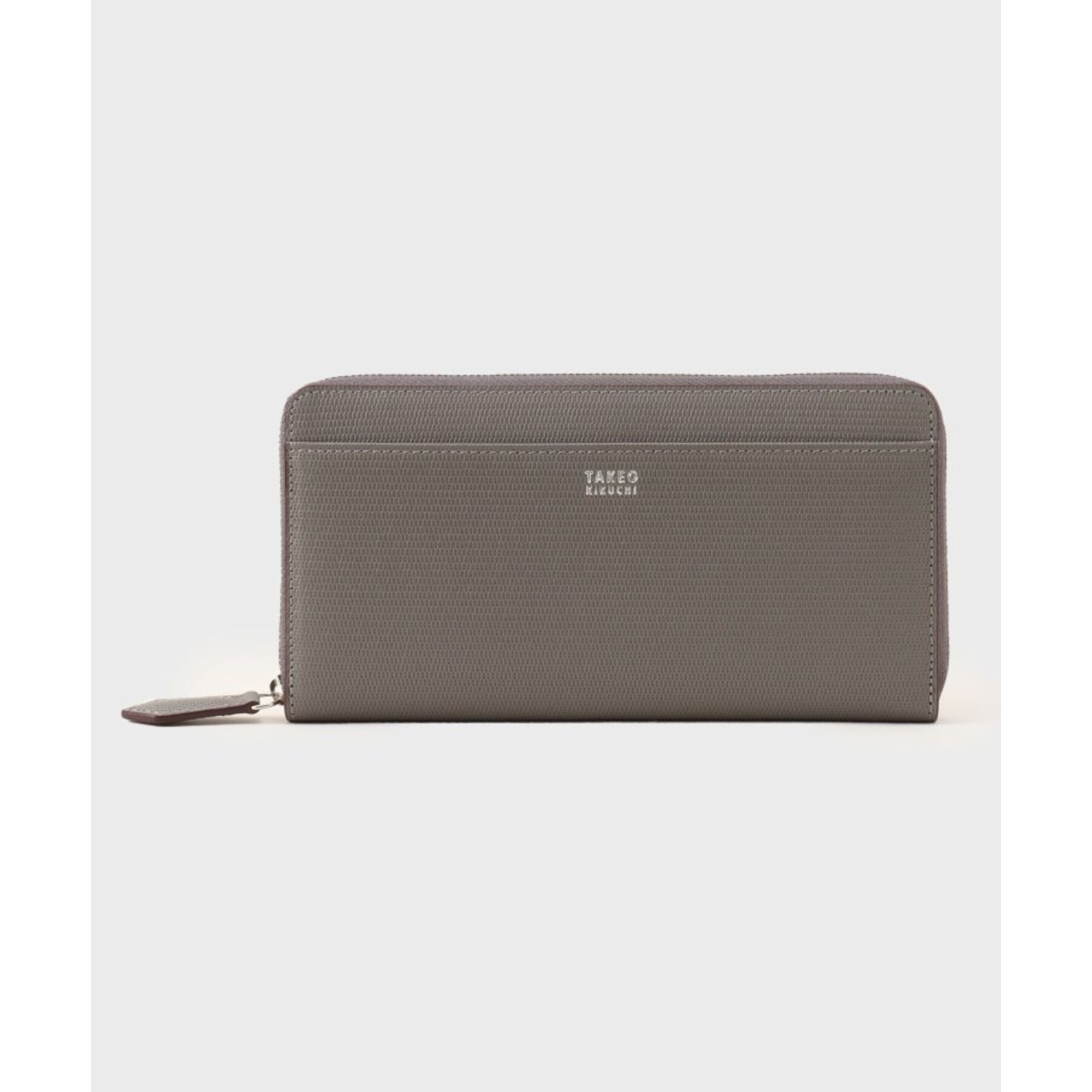 TAKEO KIKUCHI「【ソフト＆ナチュラル】ミニメッシュ レザー　ラウンドファスナー長財布」|財布|