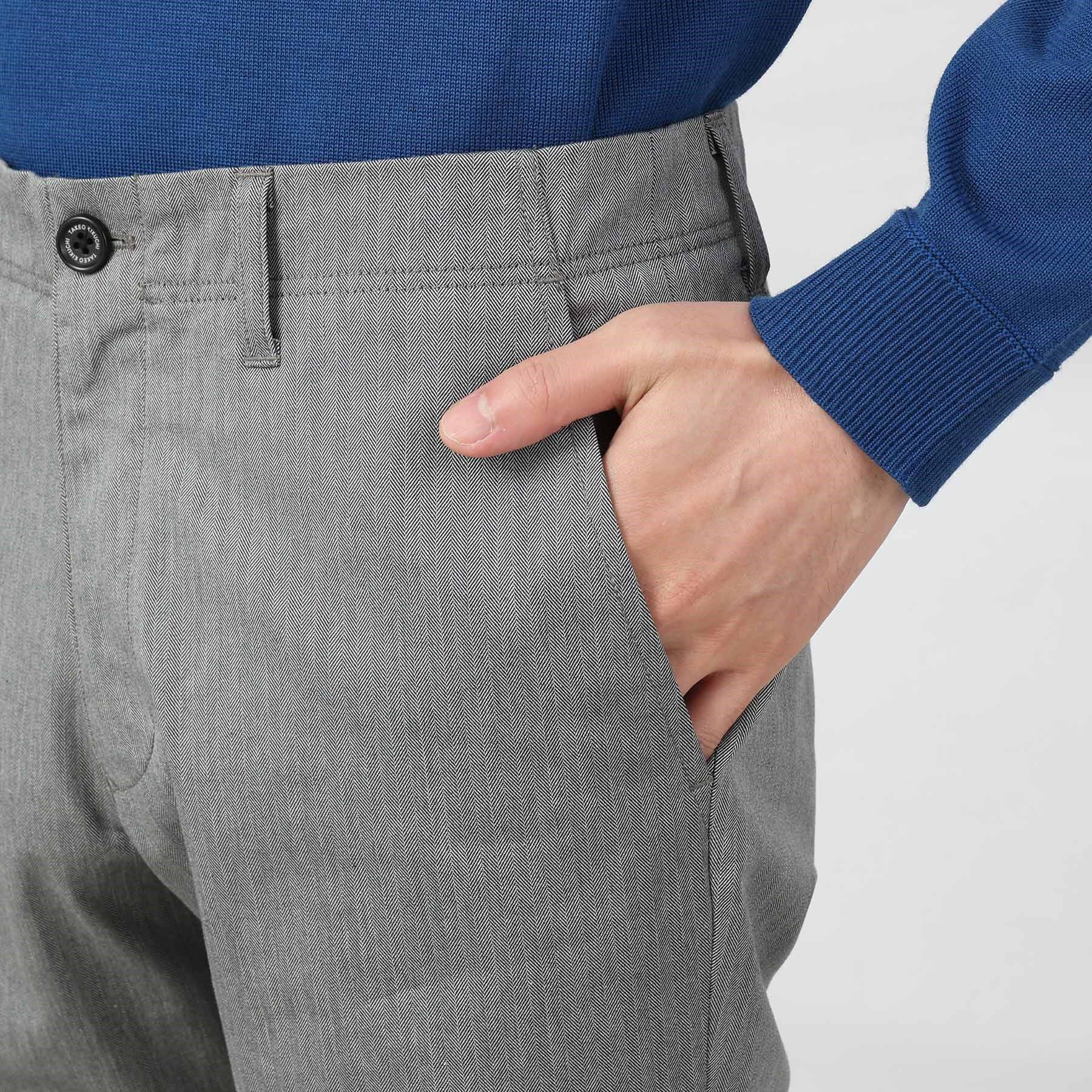 TAKEO KIKUCHI「【全7サイズ&times;8色展開！】トップマルチヘリンボン パンツ」|その他|