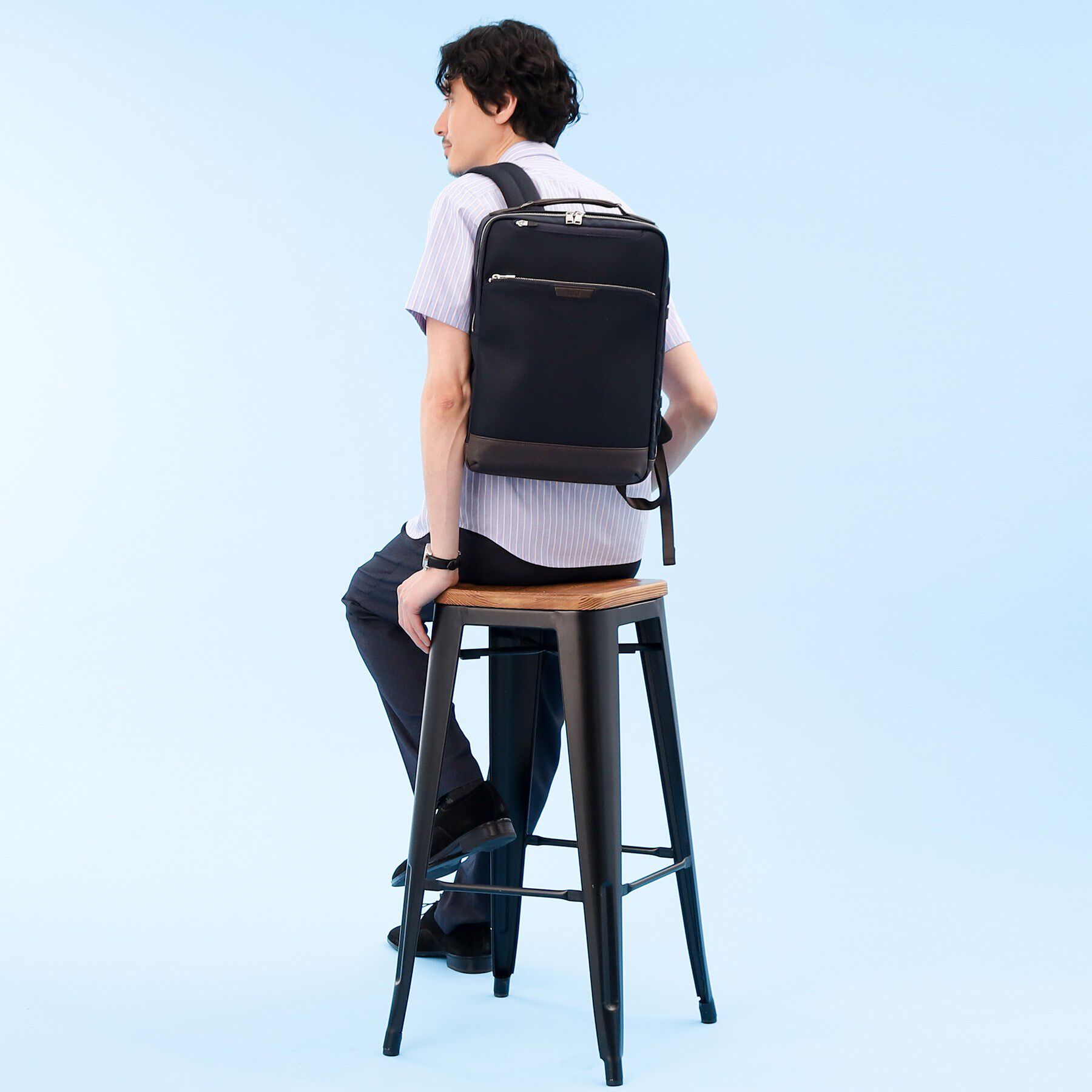 TAKEO KIKUCHI「【WEB限定】薄マチ 2WAY 大人　ビジネス バックパック」|リュック|