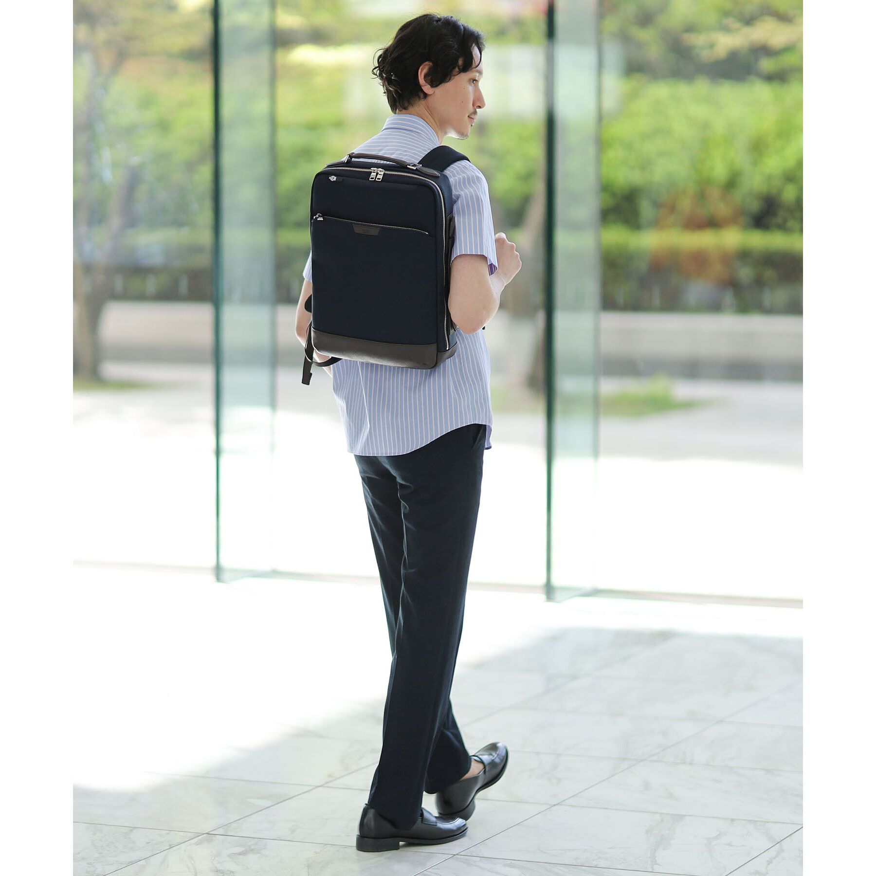 TAKEO KIKUCHI「【WEB限定】薄マチ 2WAY 大人　ビジネス バックパック」|リュック|