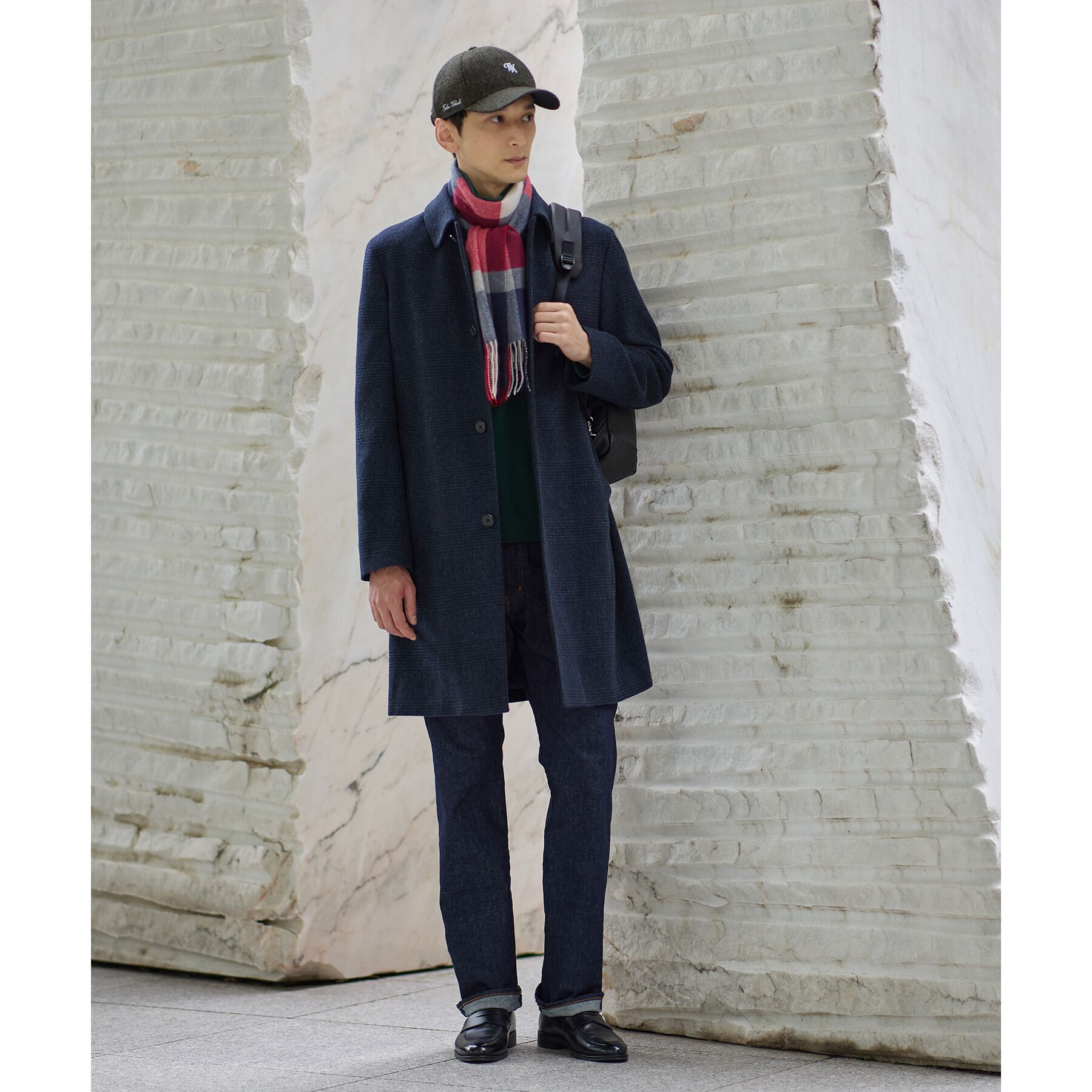 TAKEO KIKUCHI「【WEB限定】薄マチ 2WAY 大人　ビジネス バックパック」|リュック|