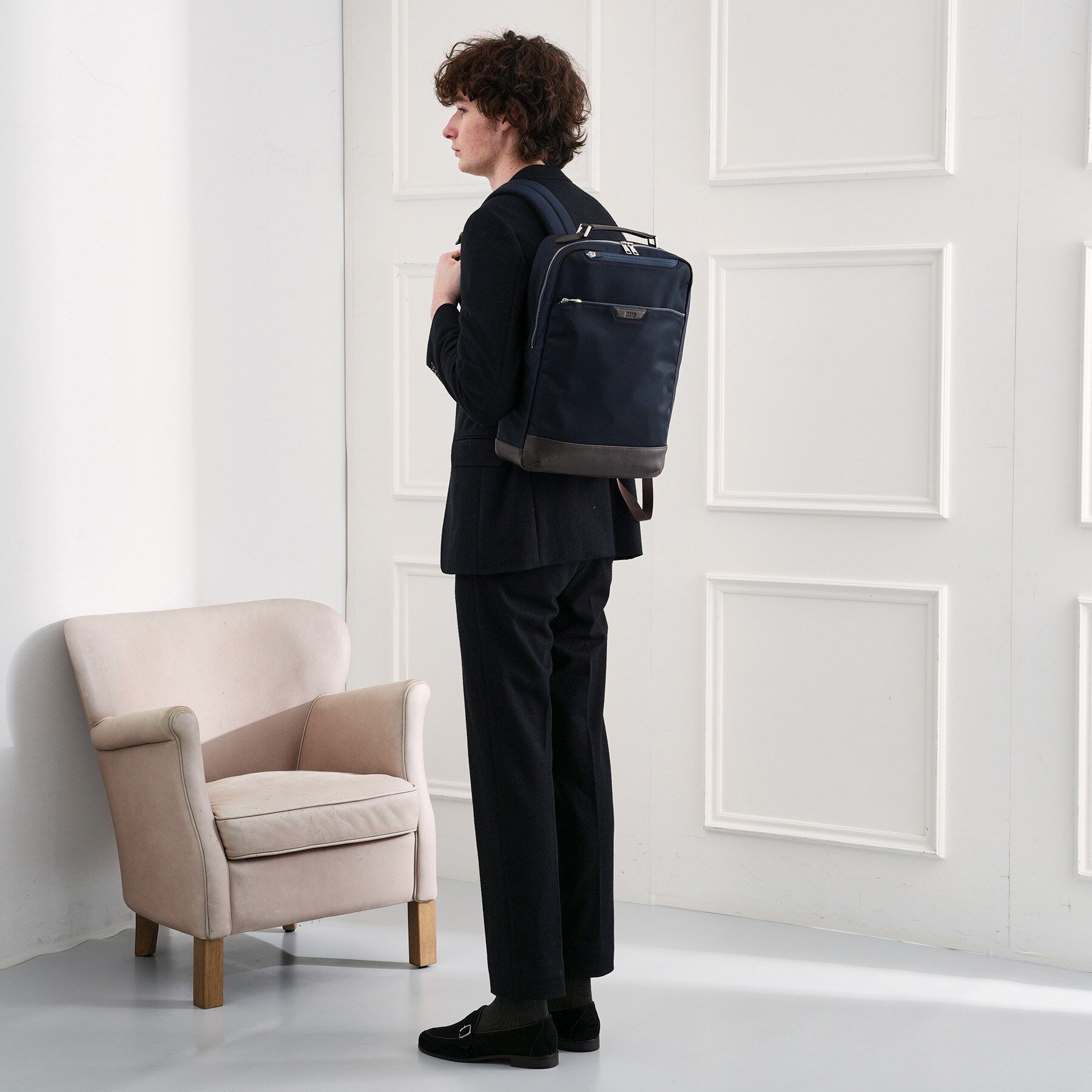 TAKEO KIKUCHI「【WEB限定】薄マチ 2WAY 大人　ビジネス バックパック」|リュック|