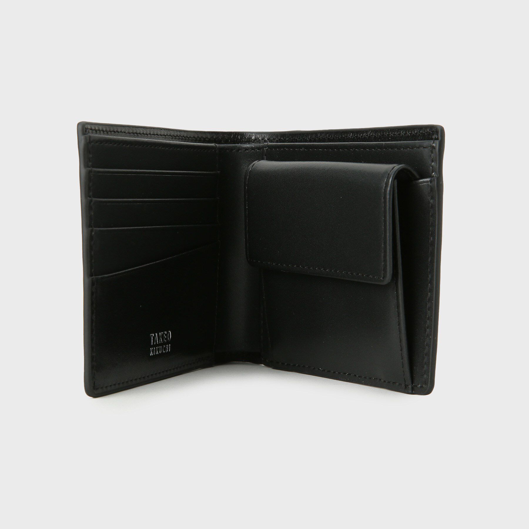 TAKEO KIKUCHI「イタリアンレザー 二つ折り財布」|財布|
