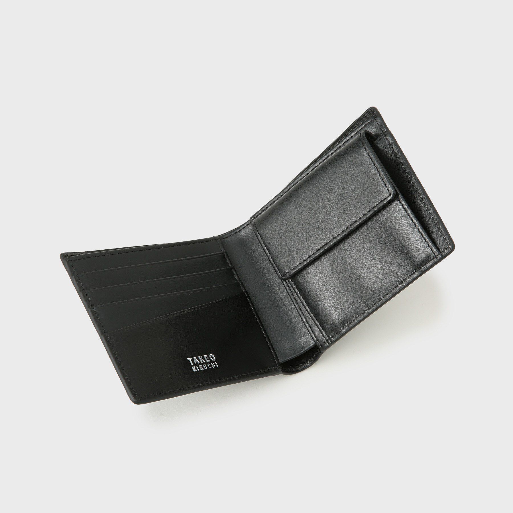 TAKEO KIKUCHI「イタリアンレザー 二つ折り財布」|財布|