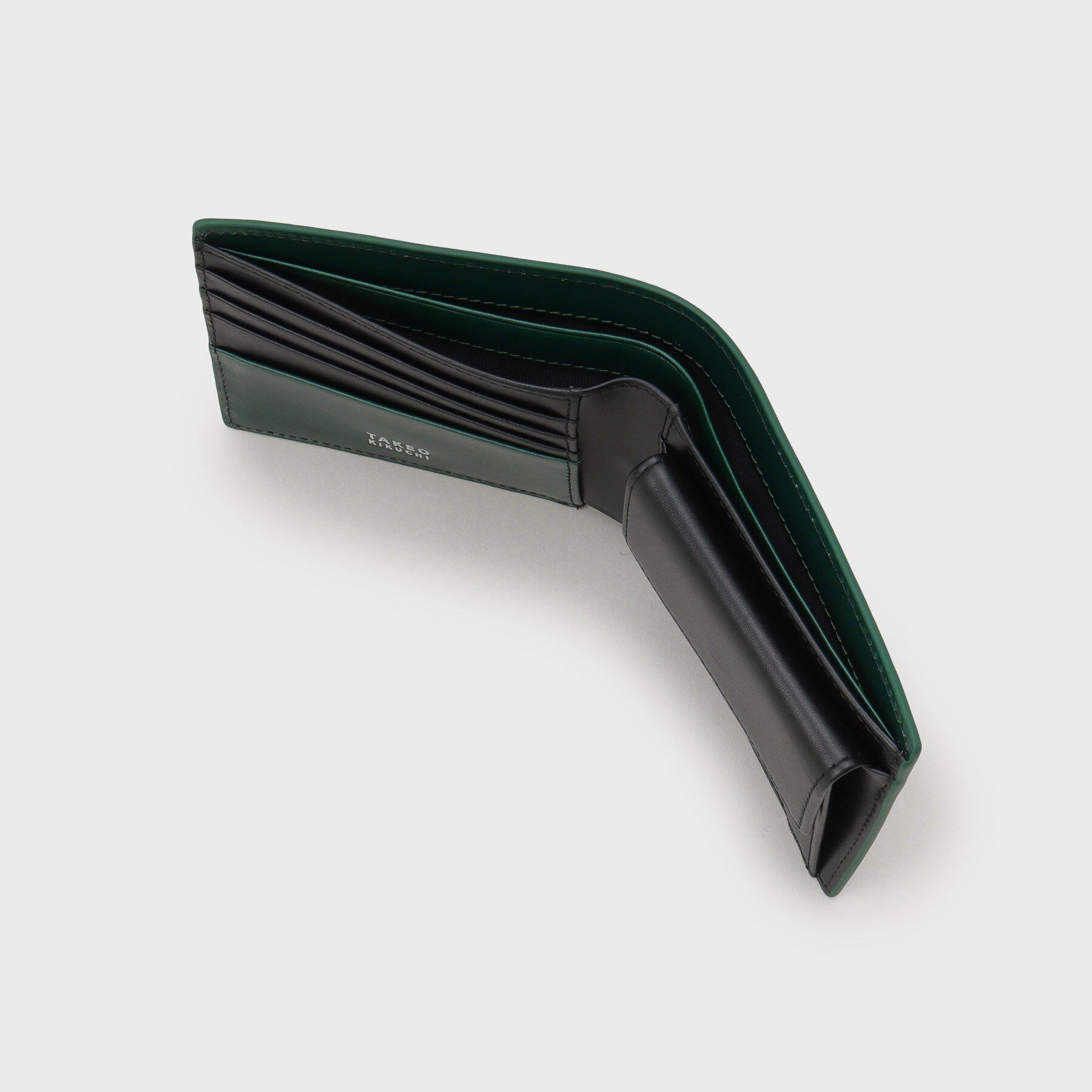 TAKEO KIKUCHI「イタリアンレザー 二つ折り財布」|財布|