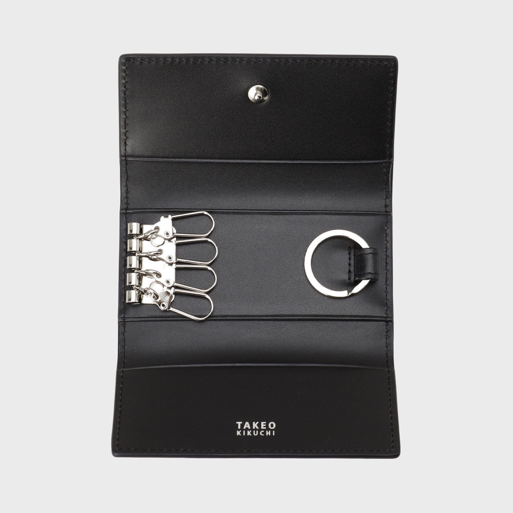 TAKEO KIKUCHI「インポートオイルレザー3つ折りキーケース」|キーケース|