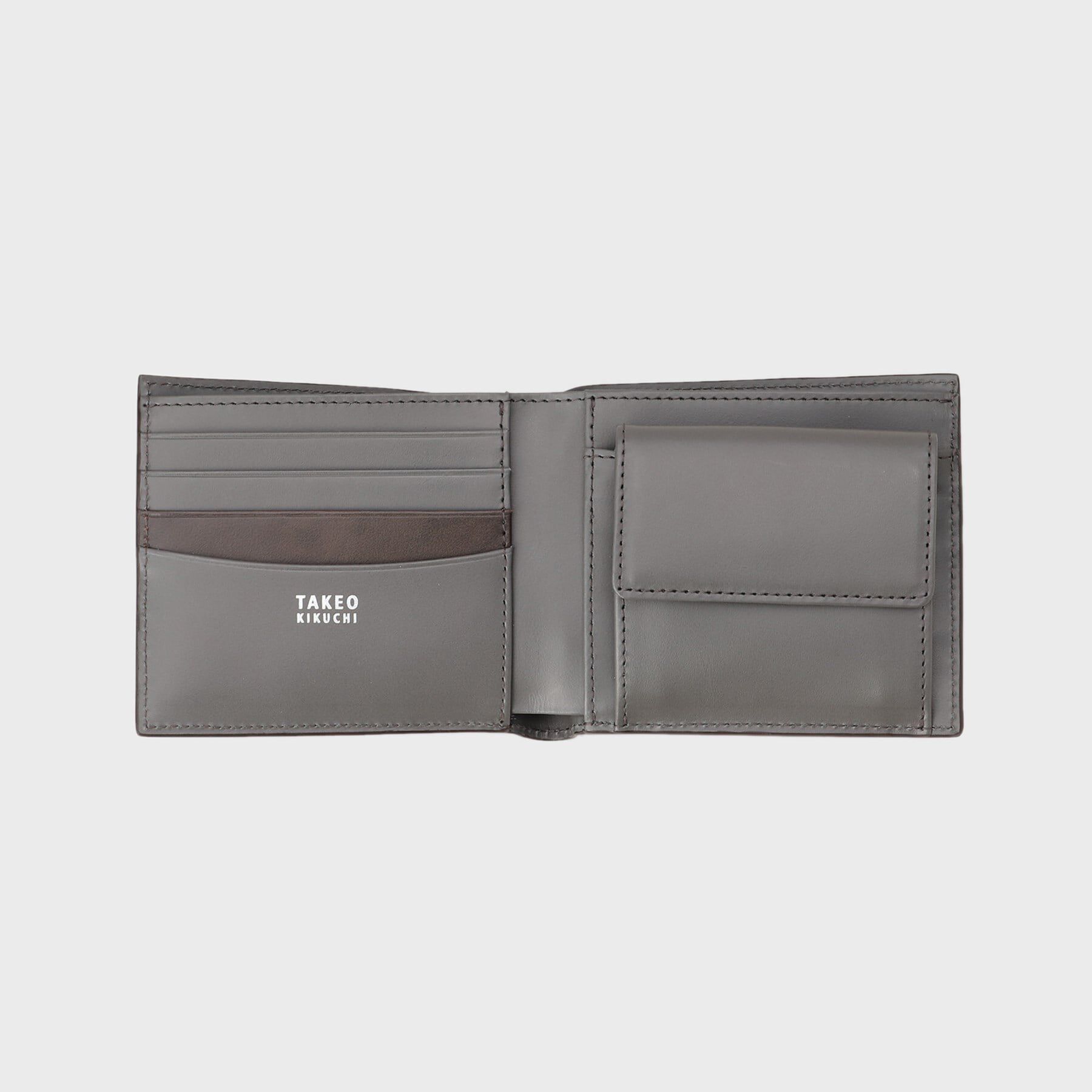 TAKEO KIKUCHI「【NEW レザーリップルシリーズ】バイフォールド ウォレット」|財布|