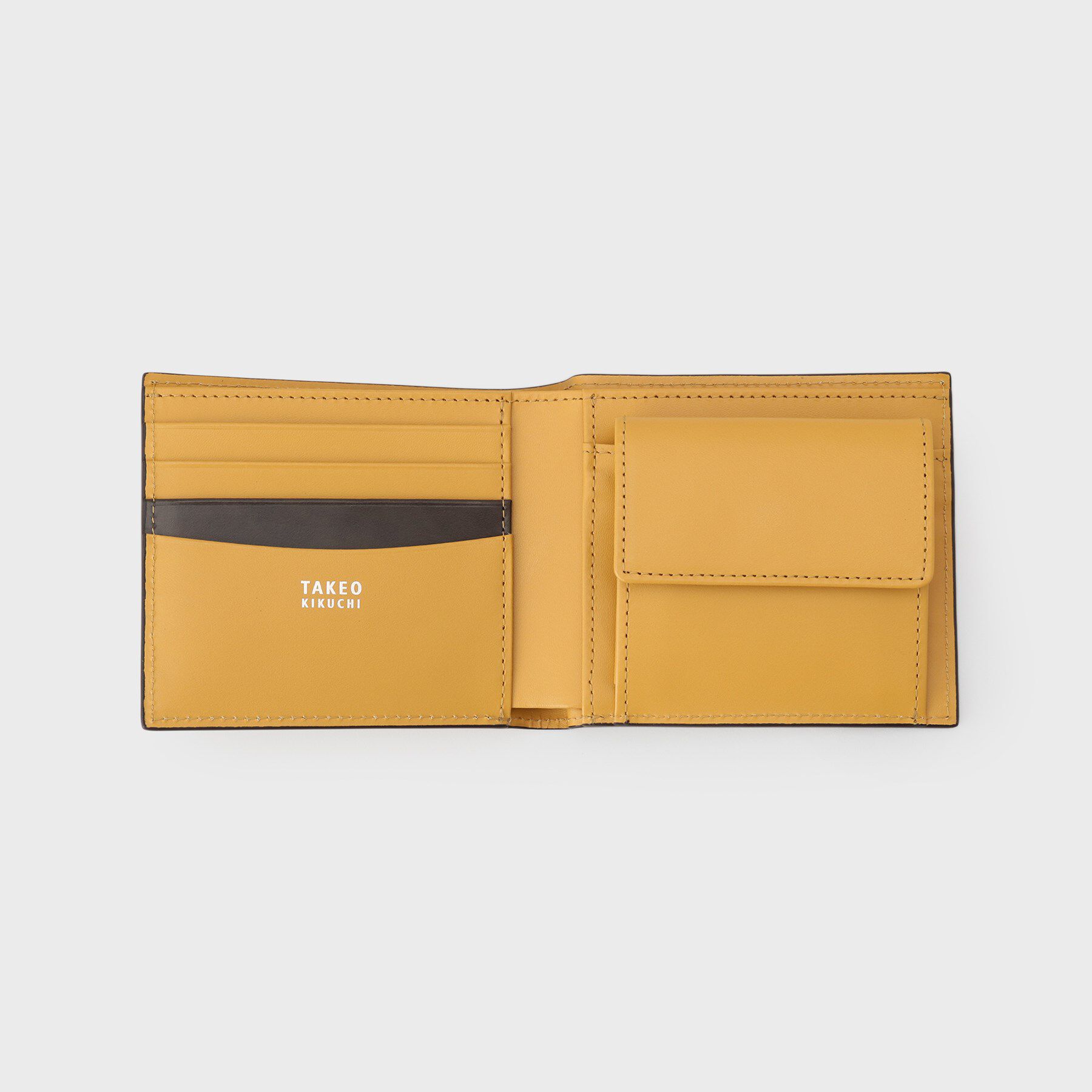 TAKEO KIKUCHI「【NEW レザーリップルシリーズ】バイフォールド ウォレット」|財布|