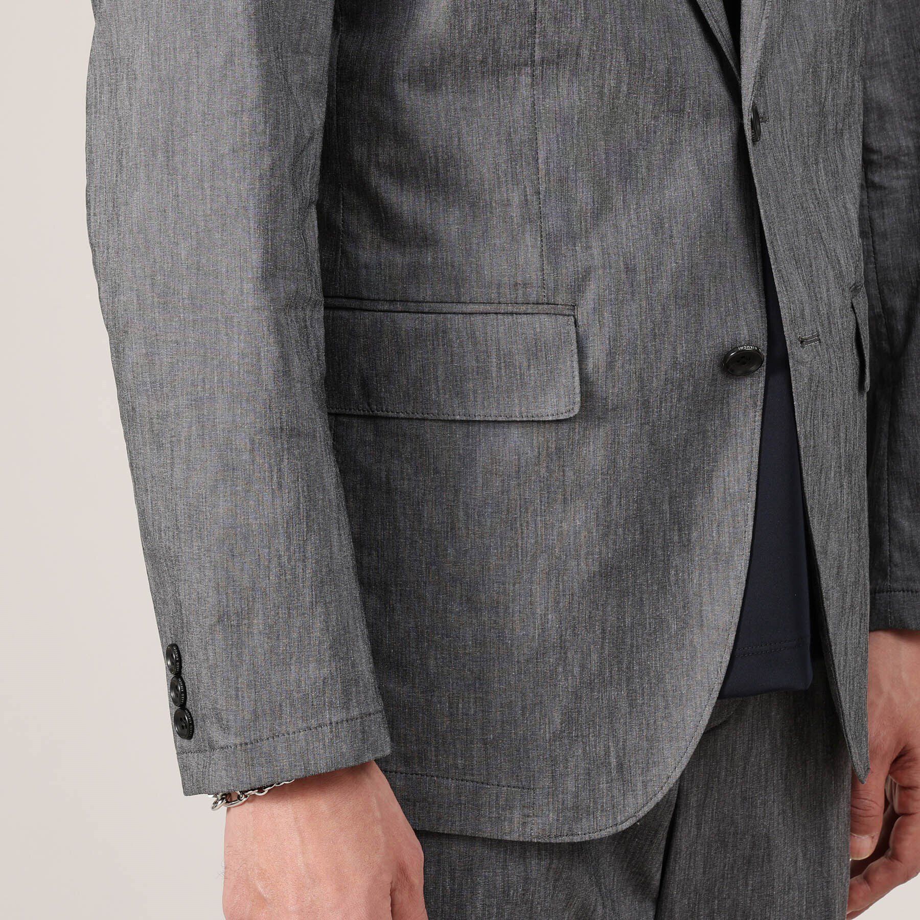 TAKEO KIKUCHI「【360&deg;ストレッチ／セットアップ対応】None Of Stress リネンジャケット」|テーラードジャケット|