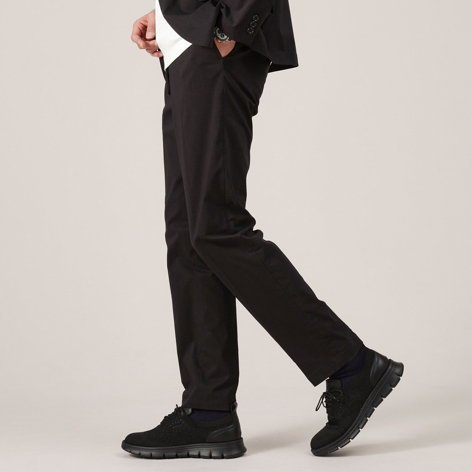 TAKEO KIKUCHI「【360&deg;ストレッチ／セットアップ対応】None Of Stress リネンパンツ」|その他|