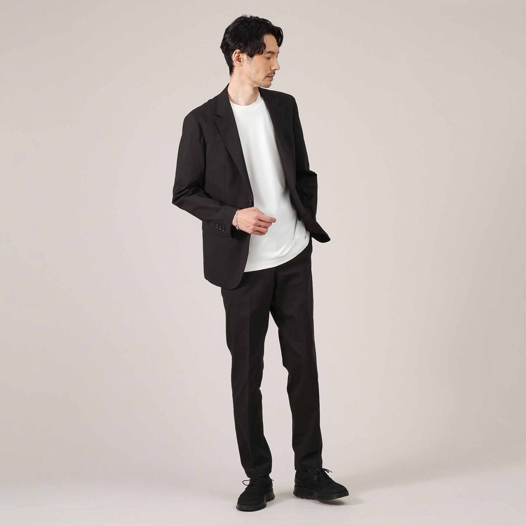 TAKEO KIKUCHI「【360&deg;ストレッチ／セットアップ対応】None Of Stress リネンパンツ」|その他|