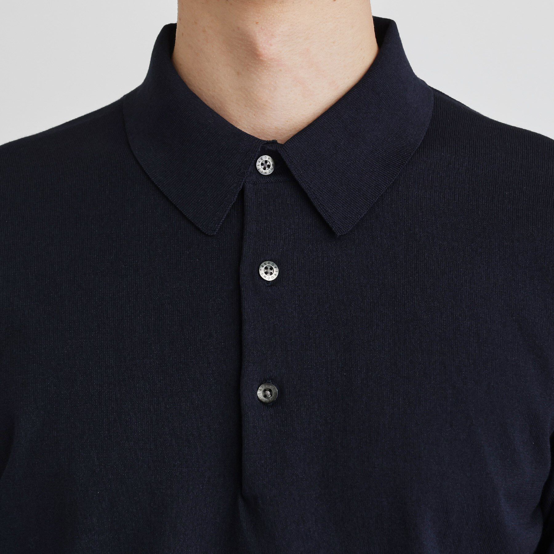TAKEO KIKUCHI「テーラードニット ポロシャツ」|ポロシャツ|