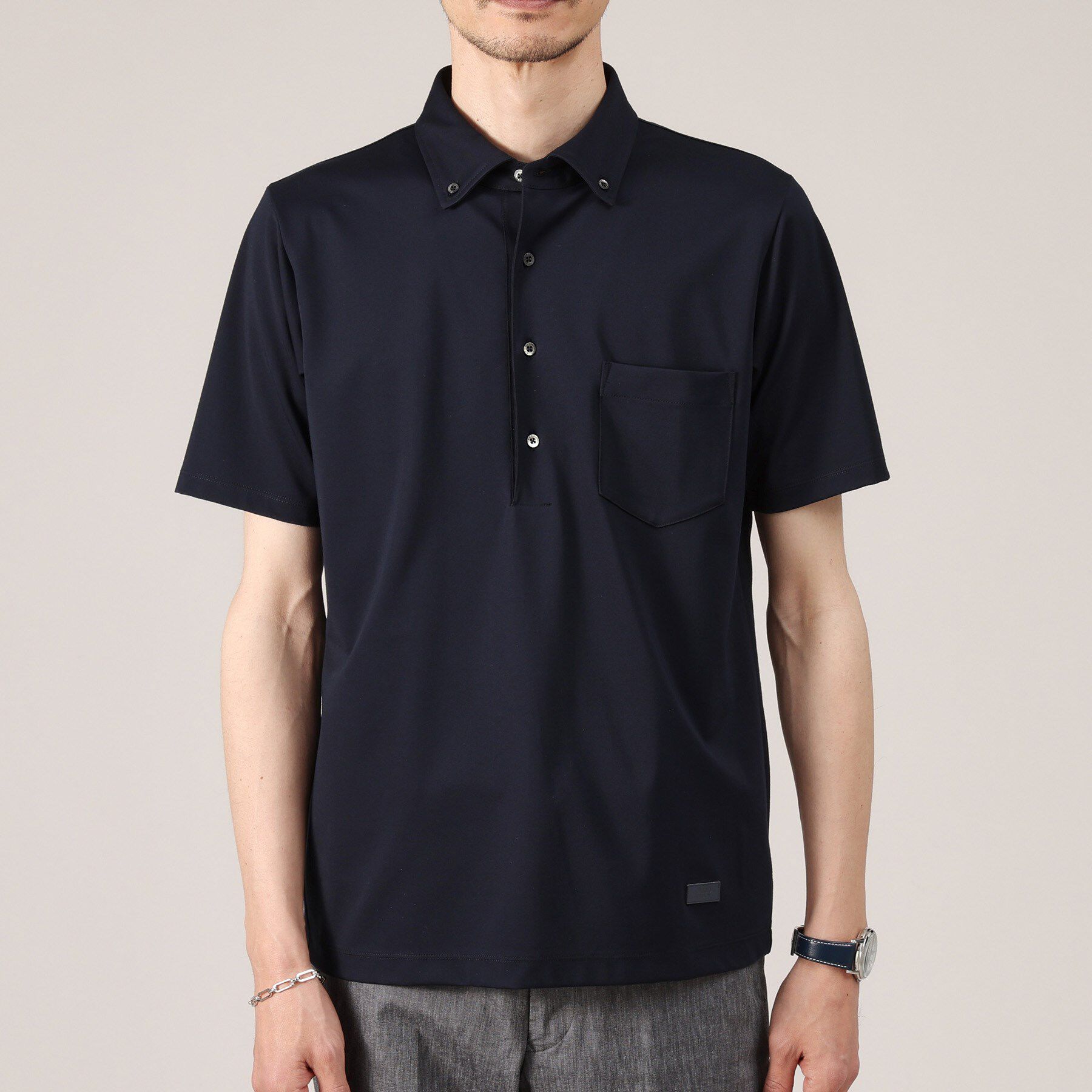 TAKEO KIKUCHI「【接触冷感/ONOFF】ビズ ポロシャツ」|ポロシャツ|