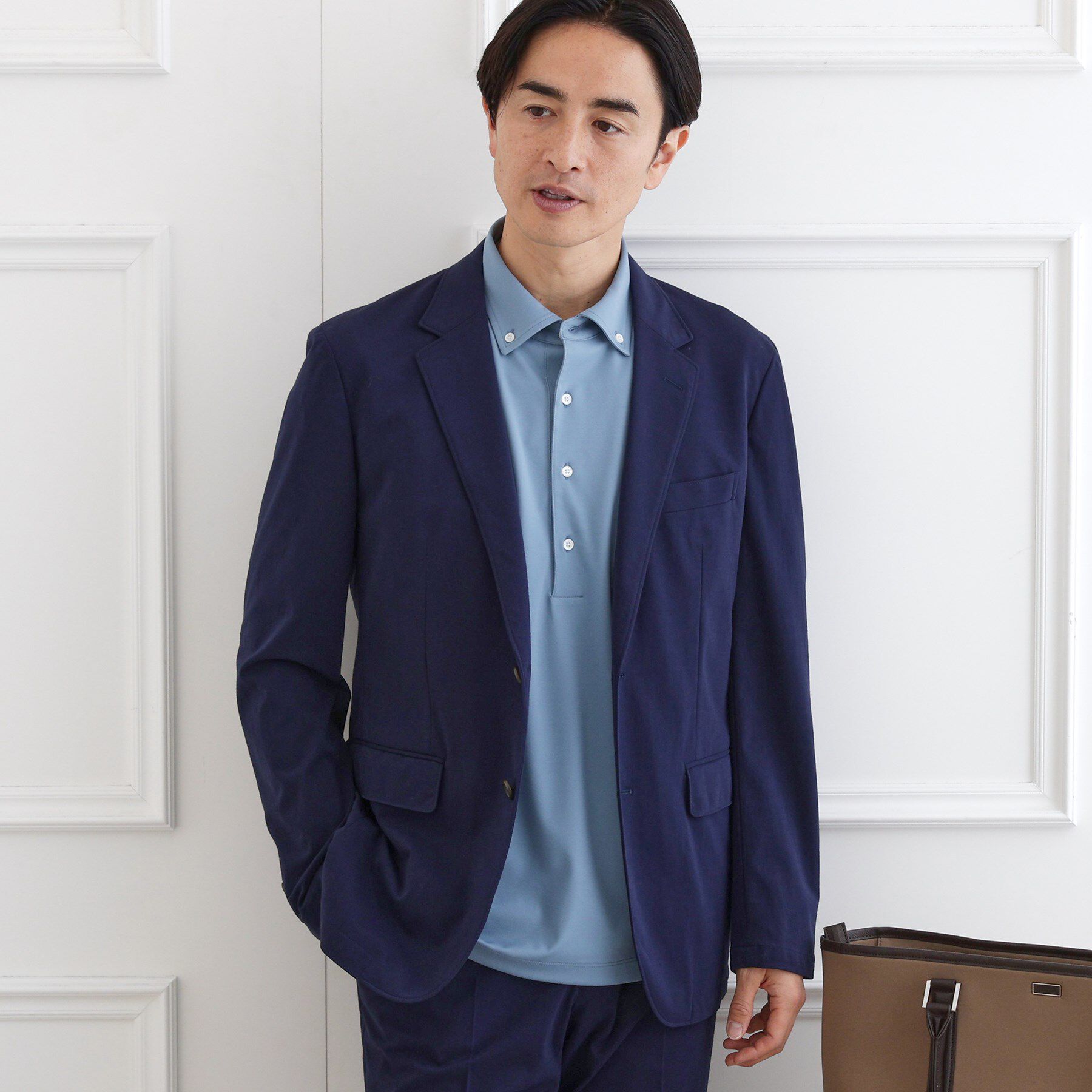 TAKEO KIKUCHI「【接触冷感/ONOFF】ビズ ポロシャツ」|ポロシャツ|