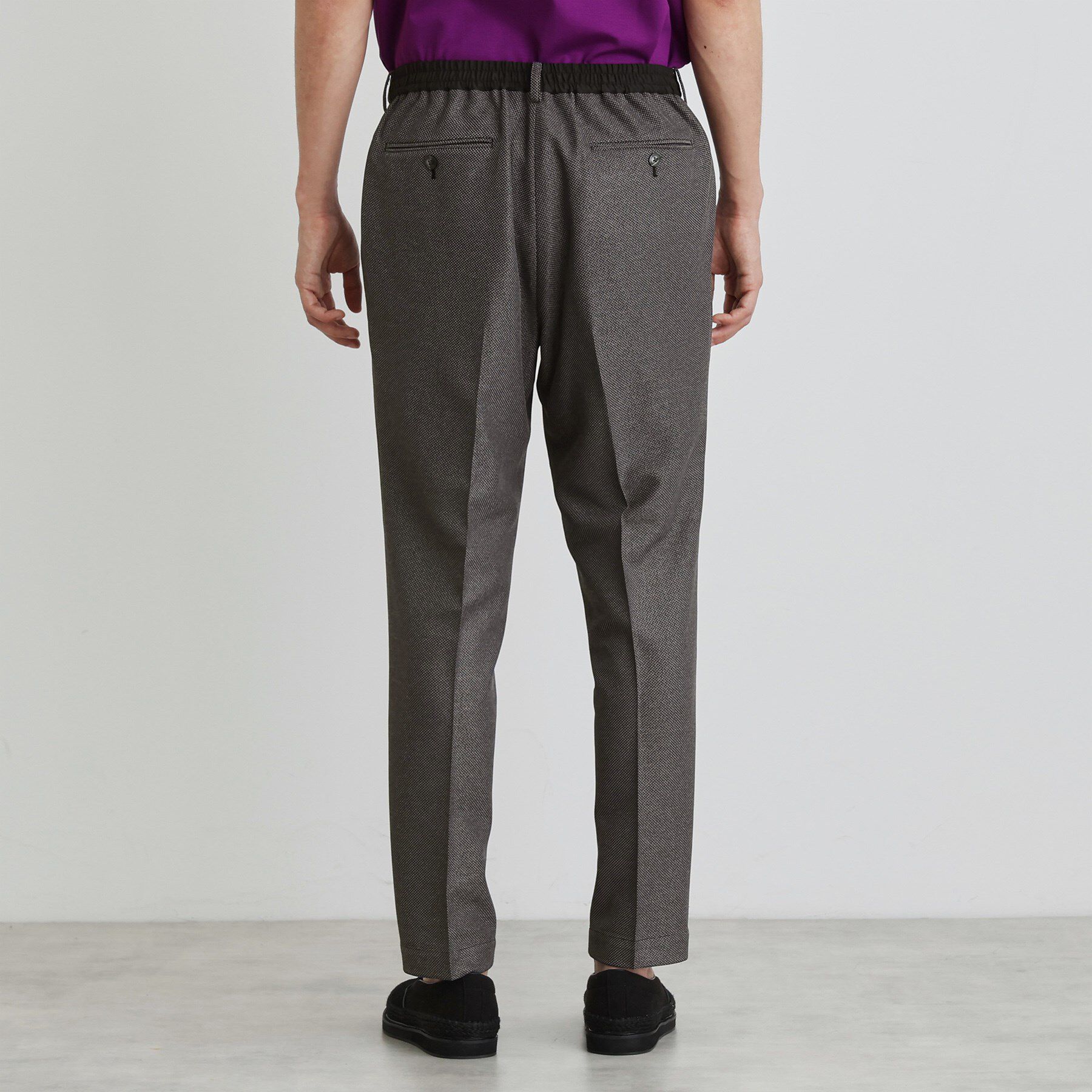 TAKEO KIKUCHI「【尾州織】後染め ドビーメッシュ イージーパンツ」|その他|