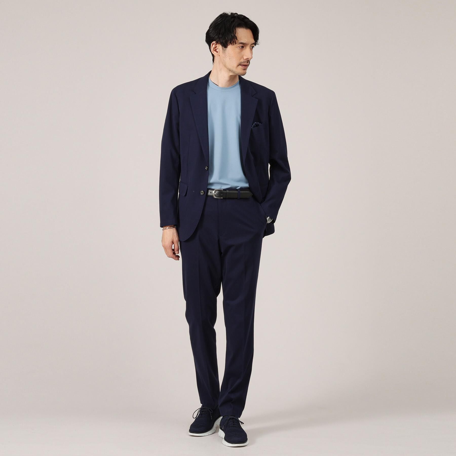 TAKEO KIKUCHI「【接触冷感】テーラード Tシャツ」|Tシャツ・カットソー|