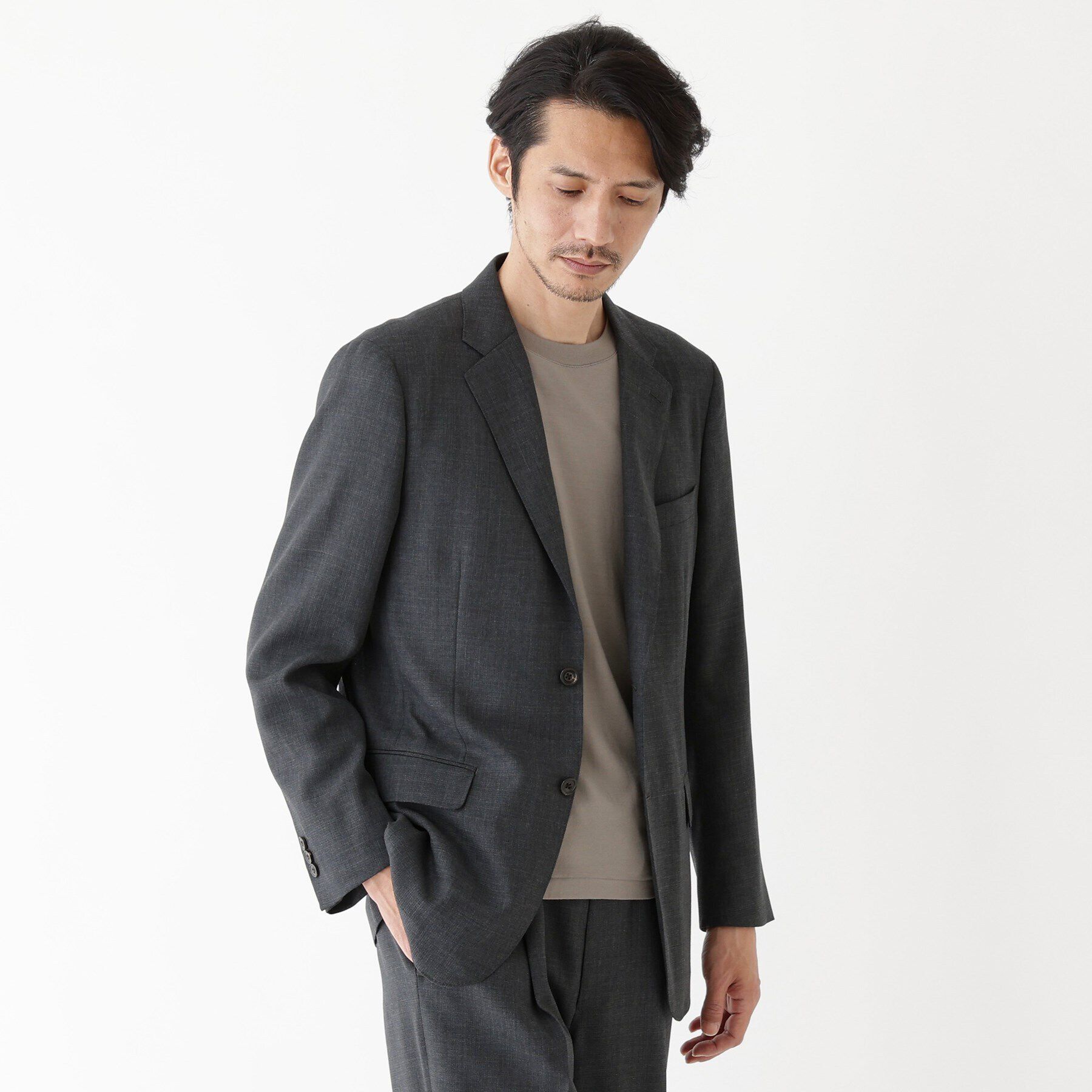 TAKEO KIKUCHI「【THE FLAGSHIP】メッシュ ジャケット」|テーラードジャケット|