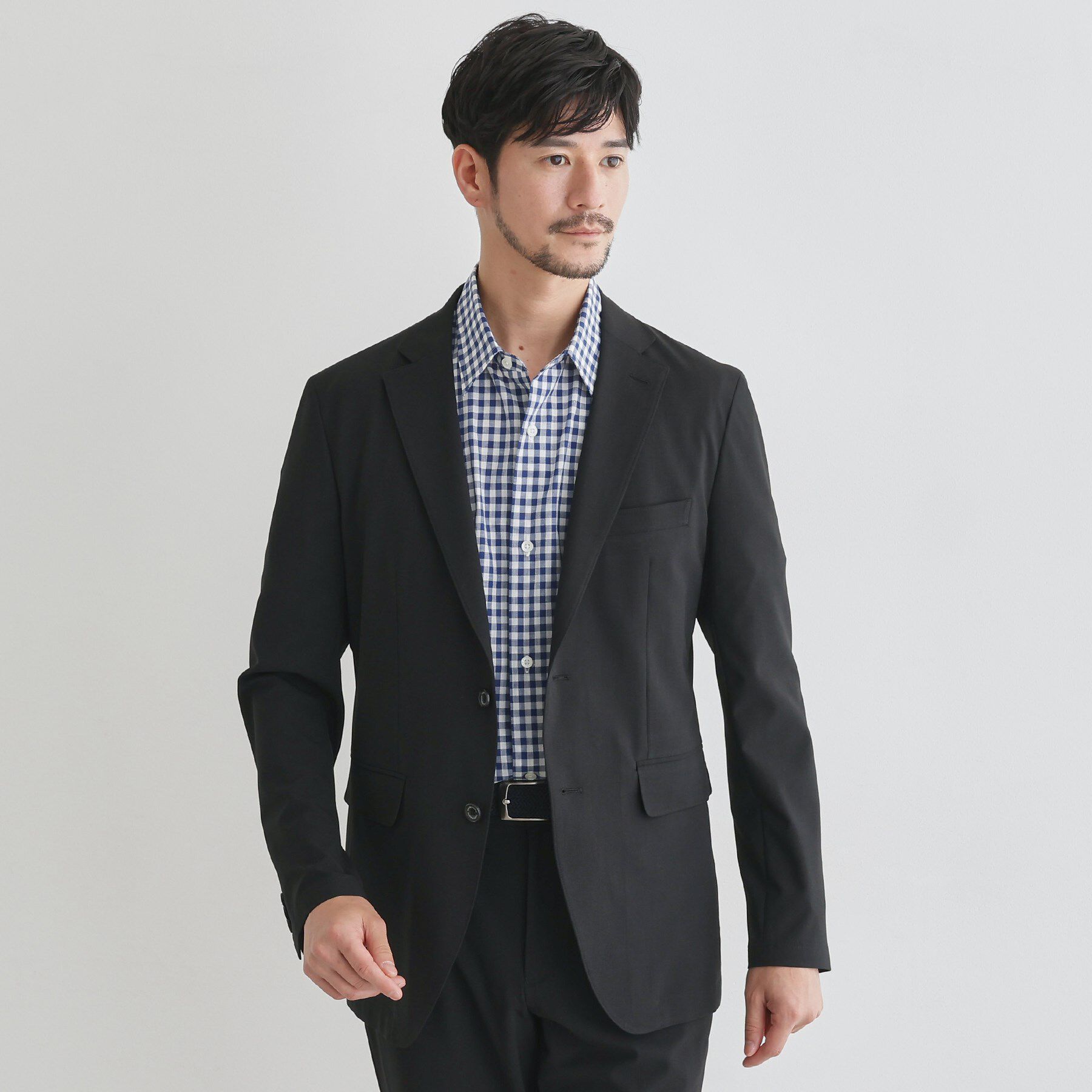 TAKEO KIKUCHI「【LIMITED】吸水速乾セットアップ／背抜きジャケット＆イージーパンツ」|スーツ|