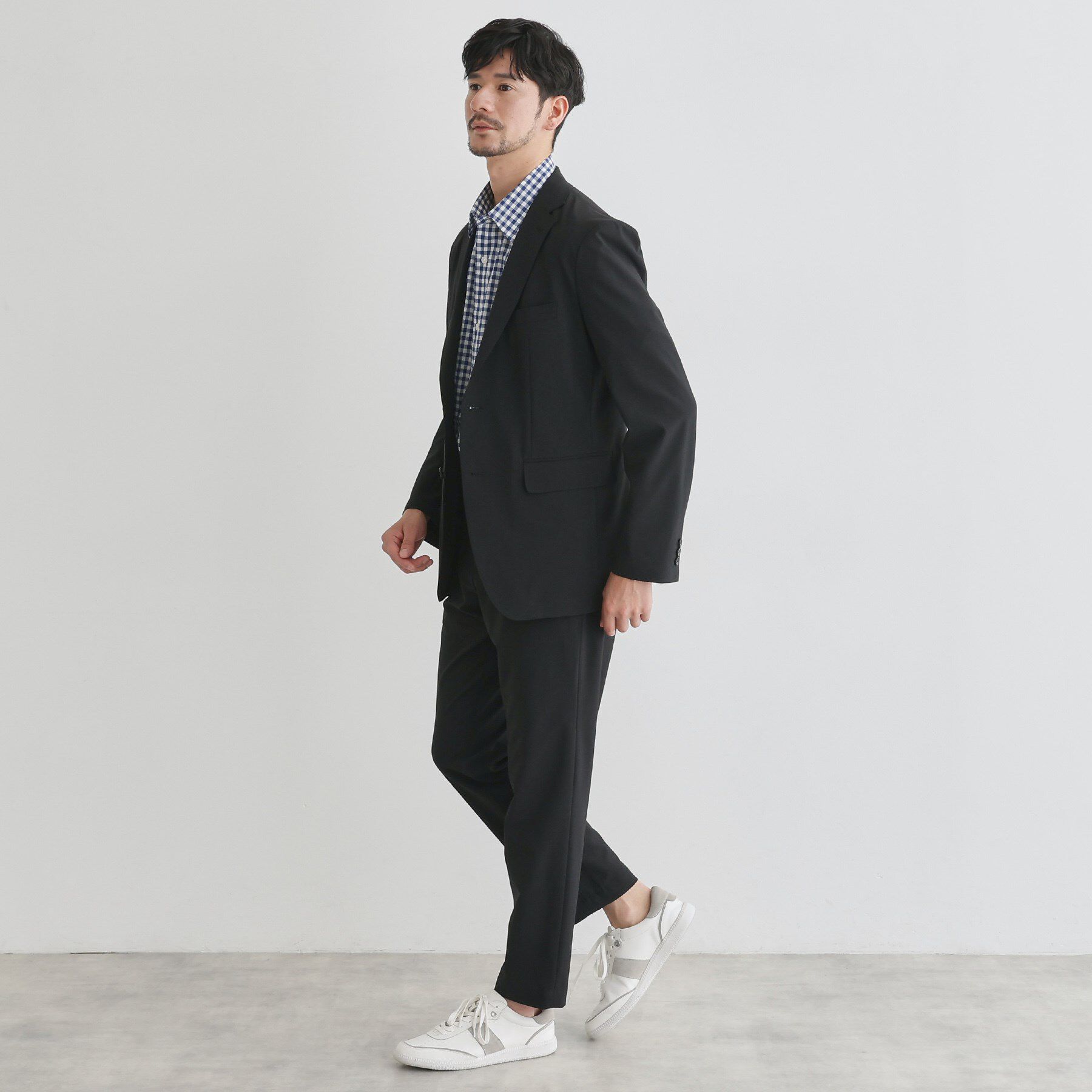 TAKEO KIKUCHI「【LIMITED】吸水速乾セットアップ／背抜きジャケット＆イージーパンツ」|スーツ|