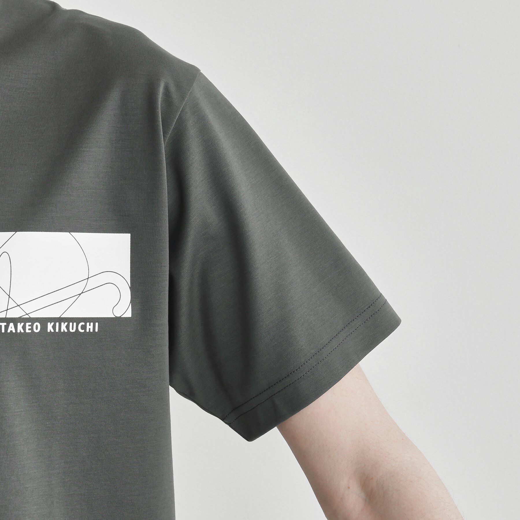 TAKEO KIKUCHI「バープリントポンチTシャツ」|Tシャツ・カットソー|