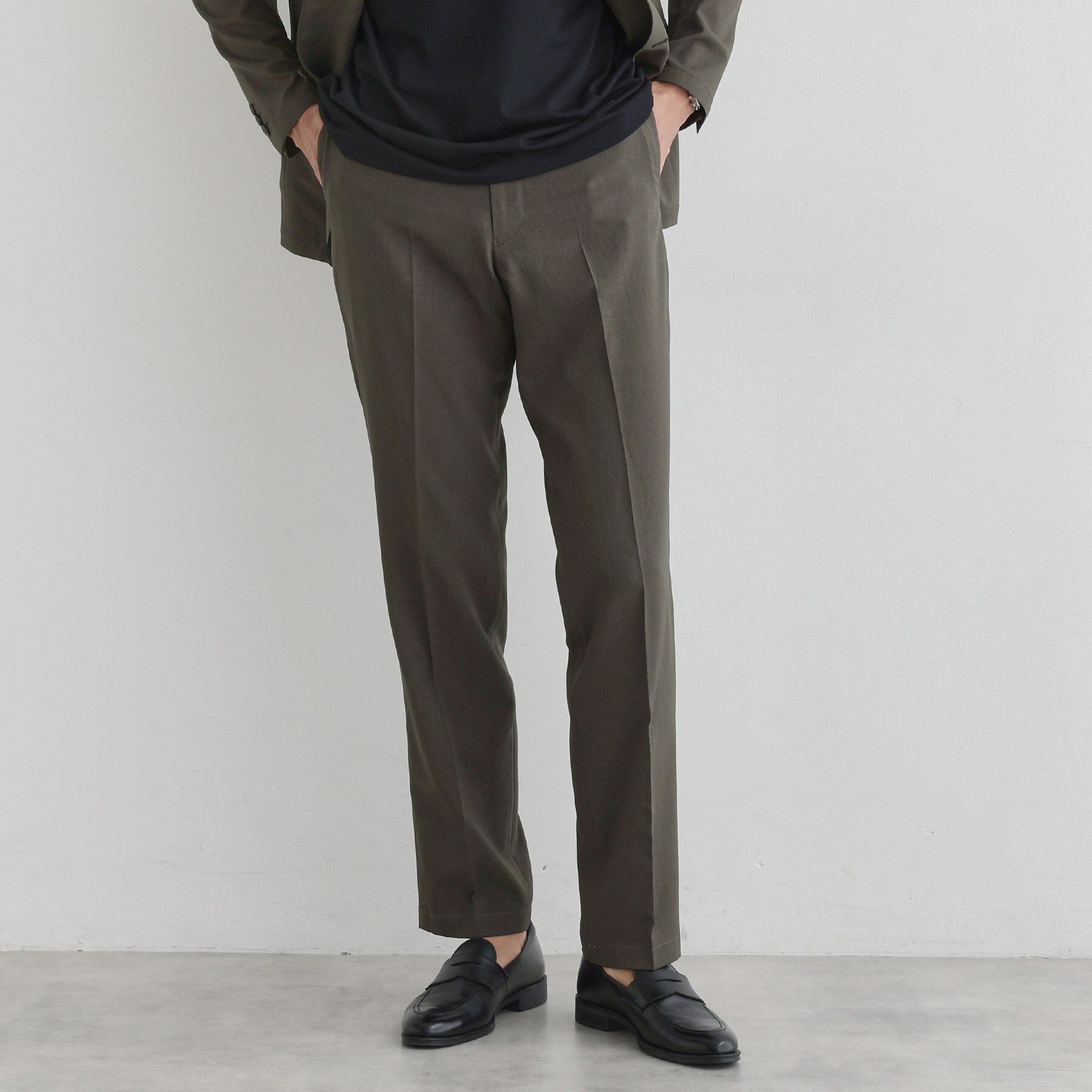 TAKEO KIKUCHI「【COOL CITY WEAR】アーバンクール パンツ /接触冷感・吸水速乾」|その他|ブラウン(043)