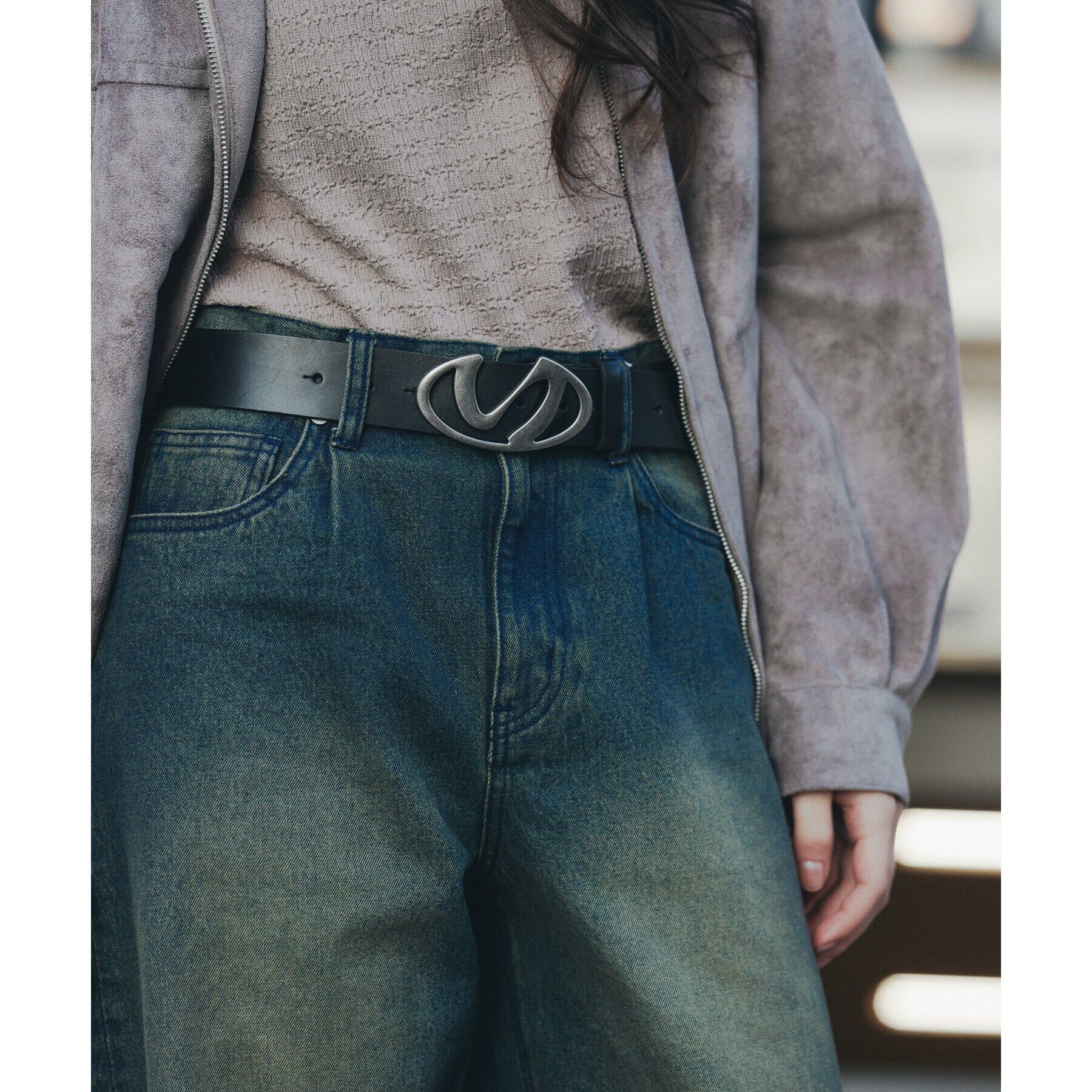 tk.TAKEO KIKUCHI「デザインバックルベルト」|ベルト|