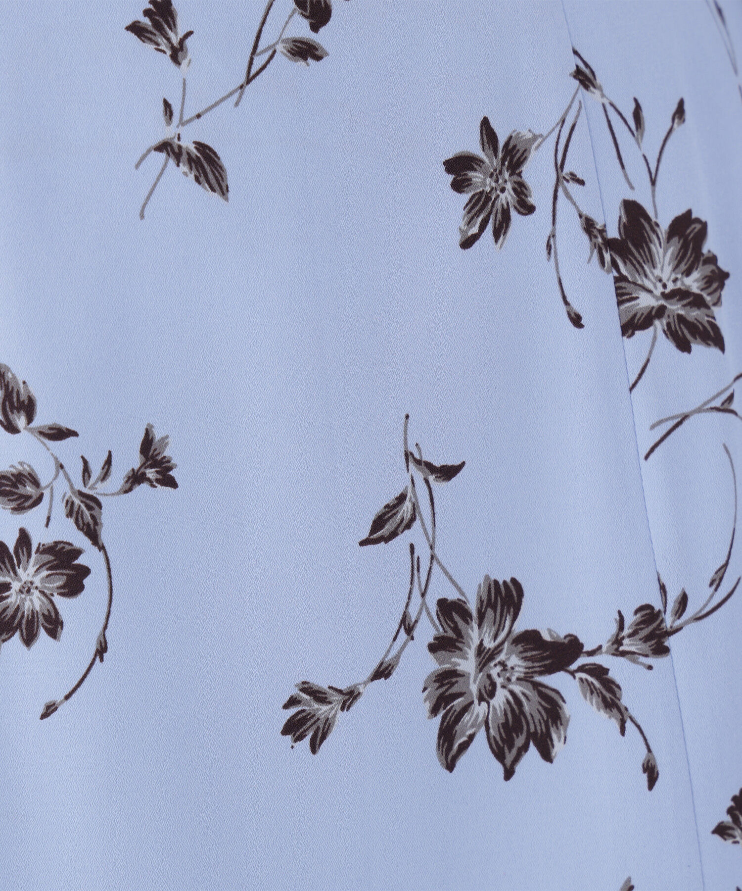  「プリントヘム切替マーメイドスカート」|スカート|