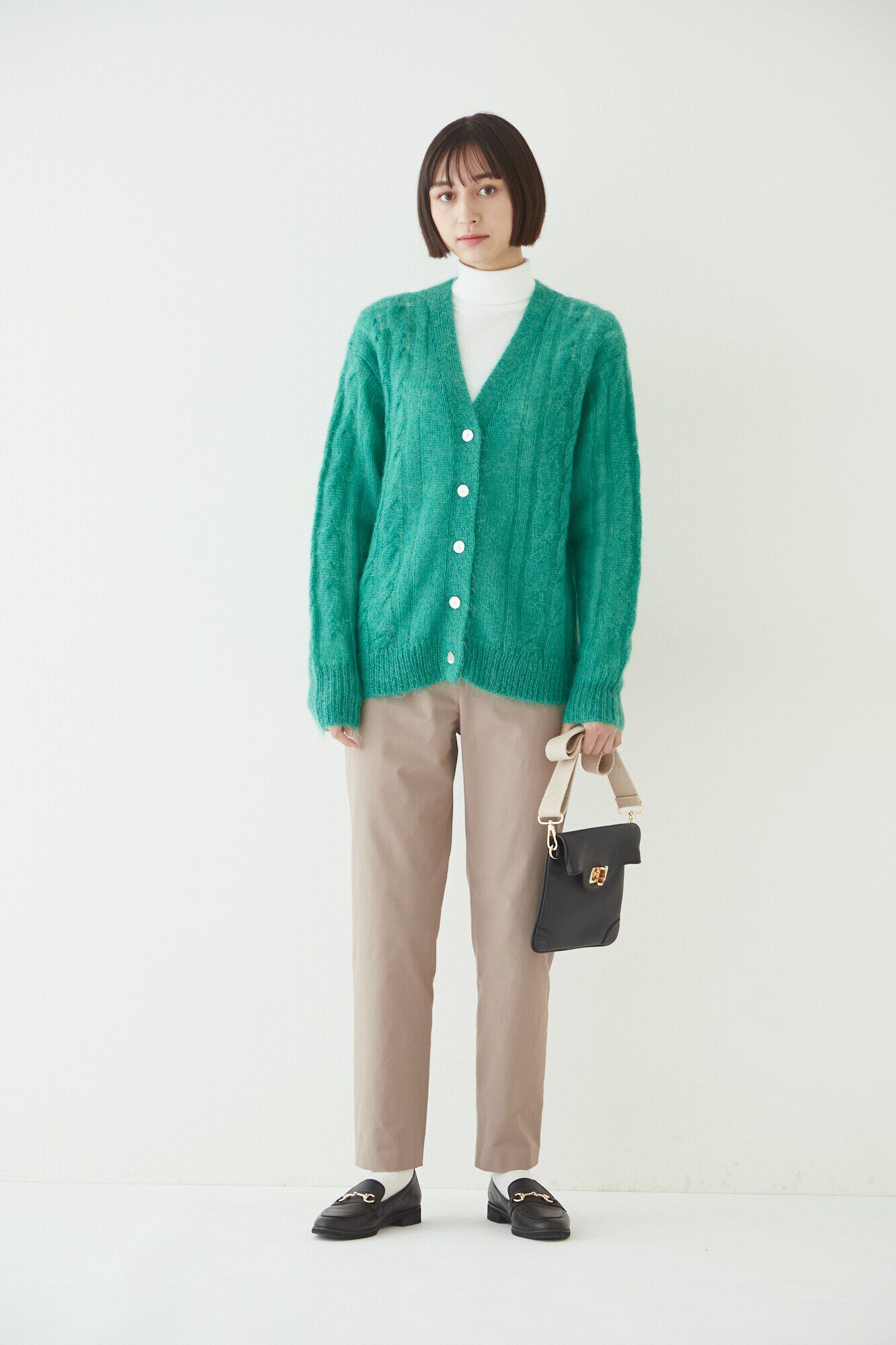  「◆オーガニック丸胴タートルカットソー」|Tシャツ・カットソー|