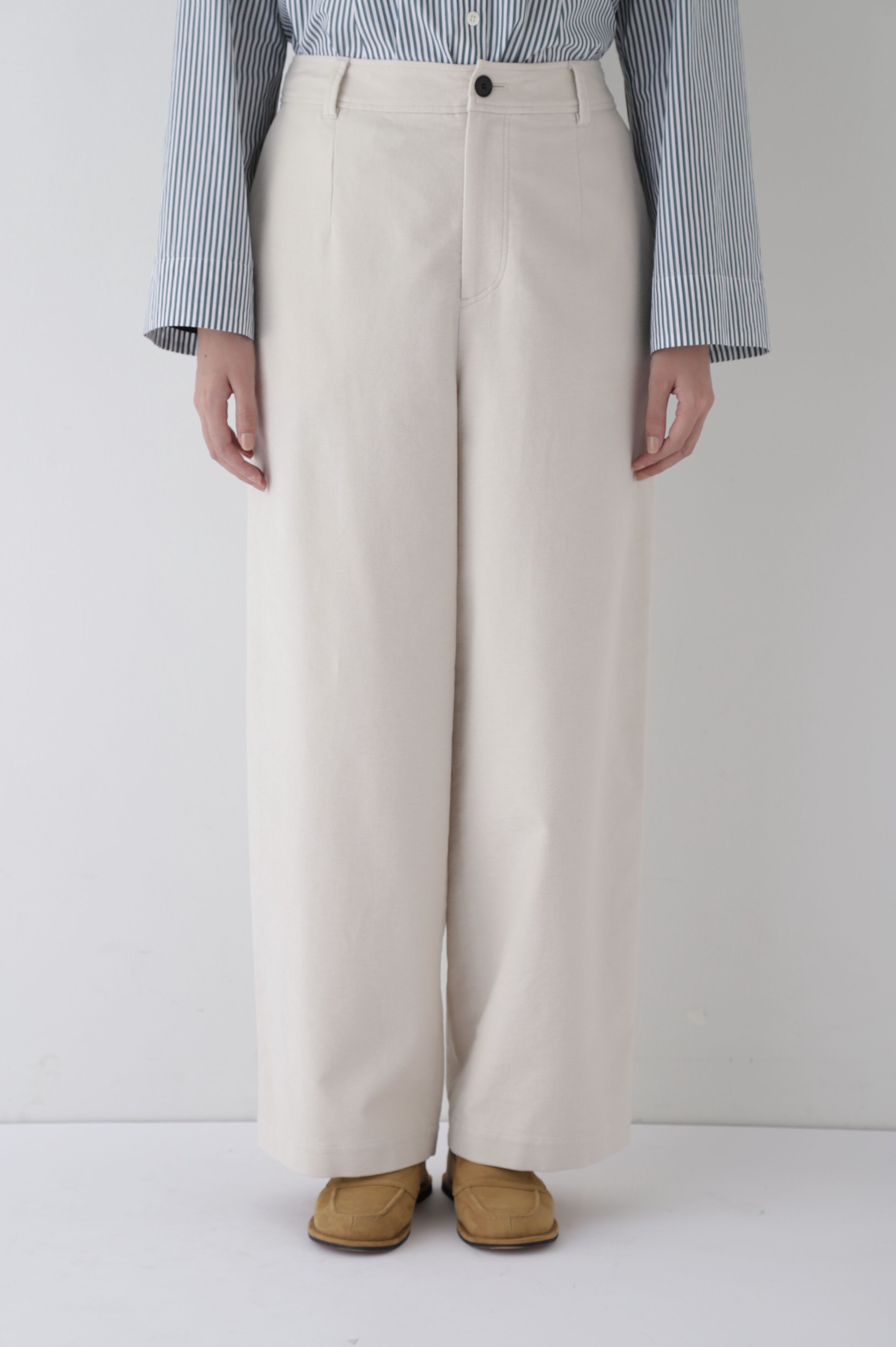  「◆ストレッチエアリードットコードセミワイドバレルパンツ」|その他|