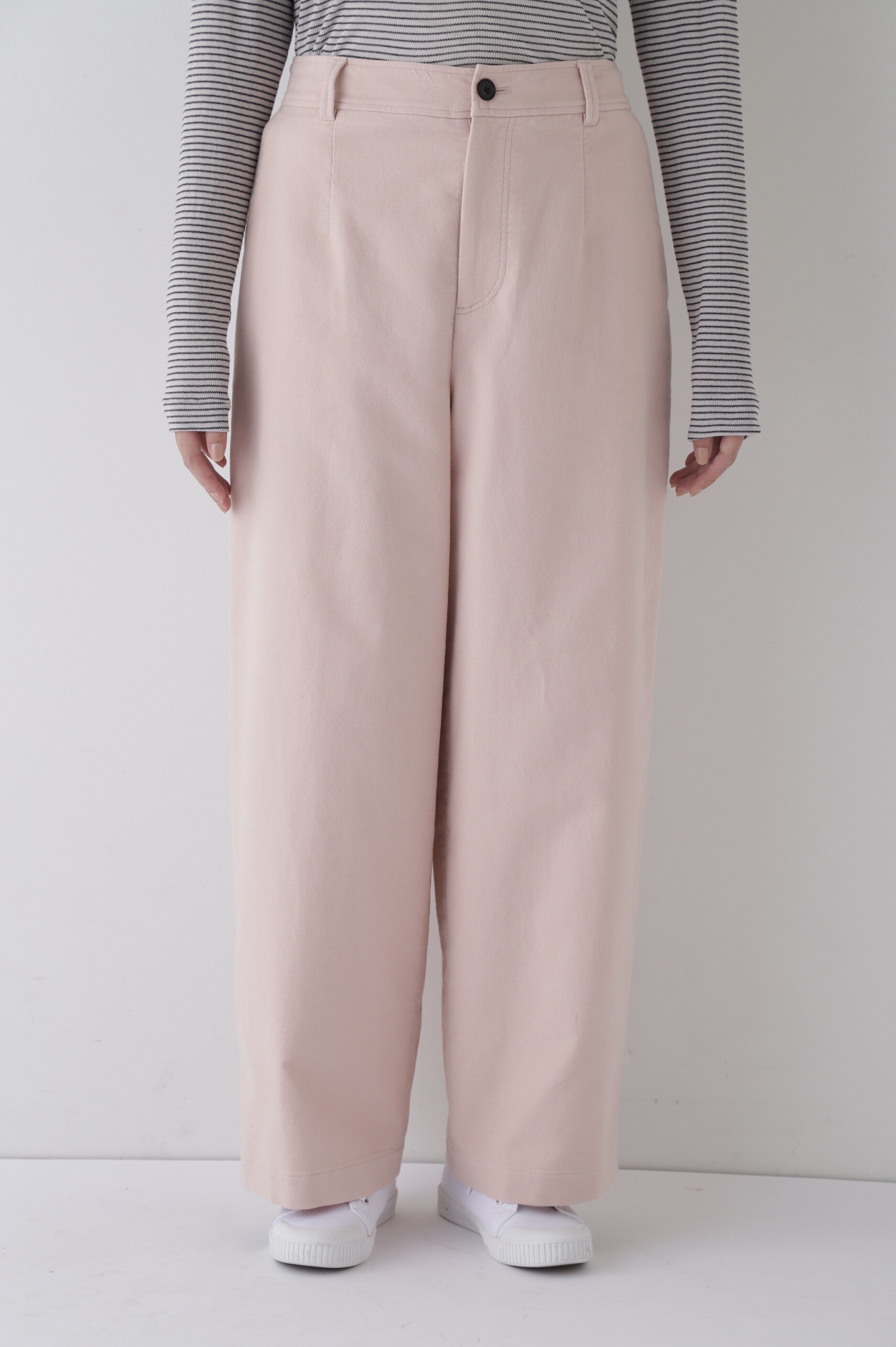  「◆ストレッチエアリードットコードセミワイドバレルパンツ」|その他|