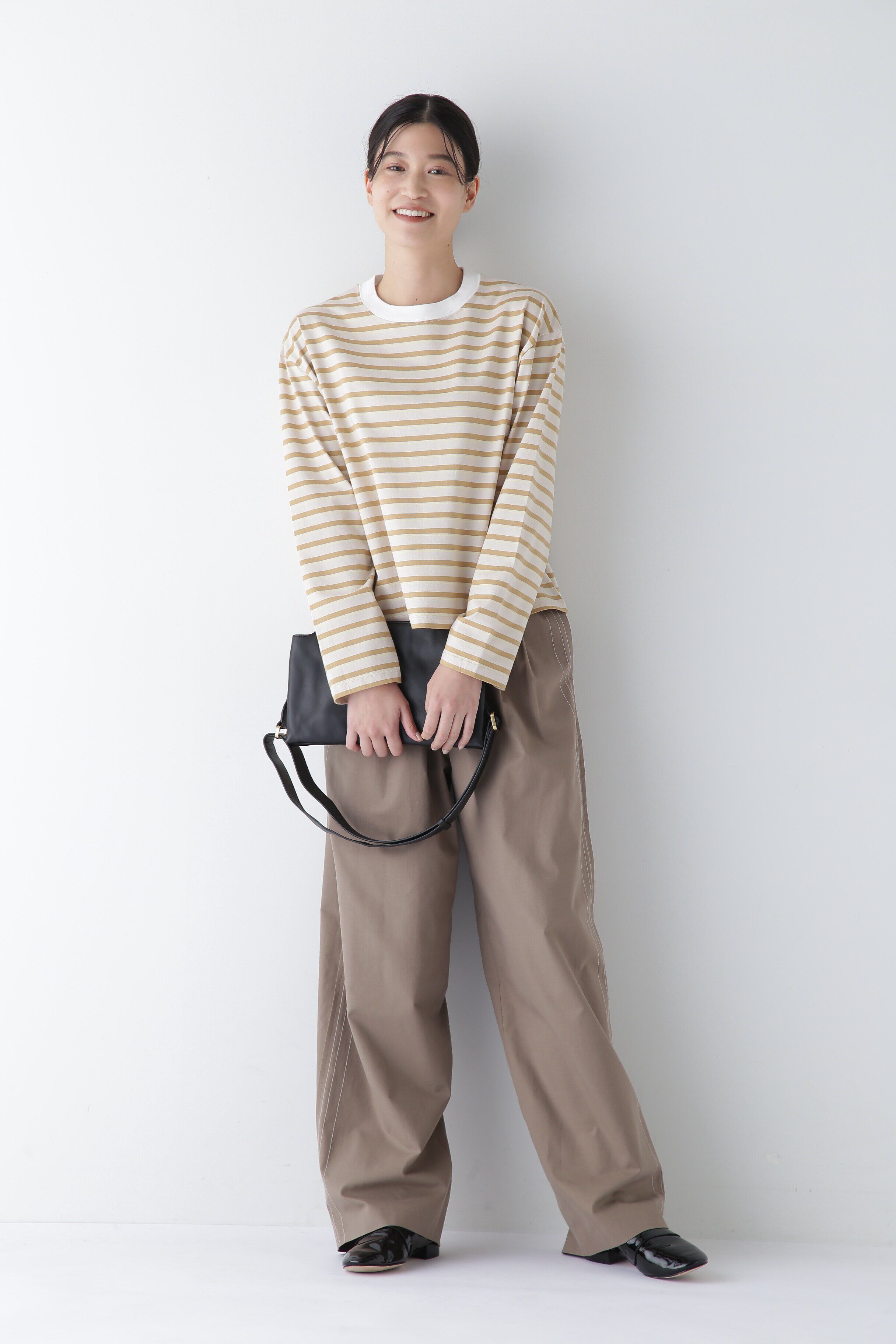  「◆ボーダーボックスＴシャツ」|Tシャツ・カットソー|