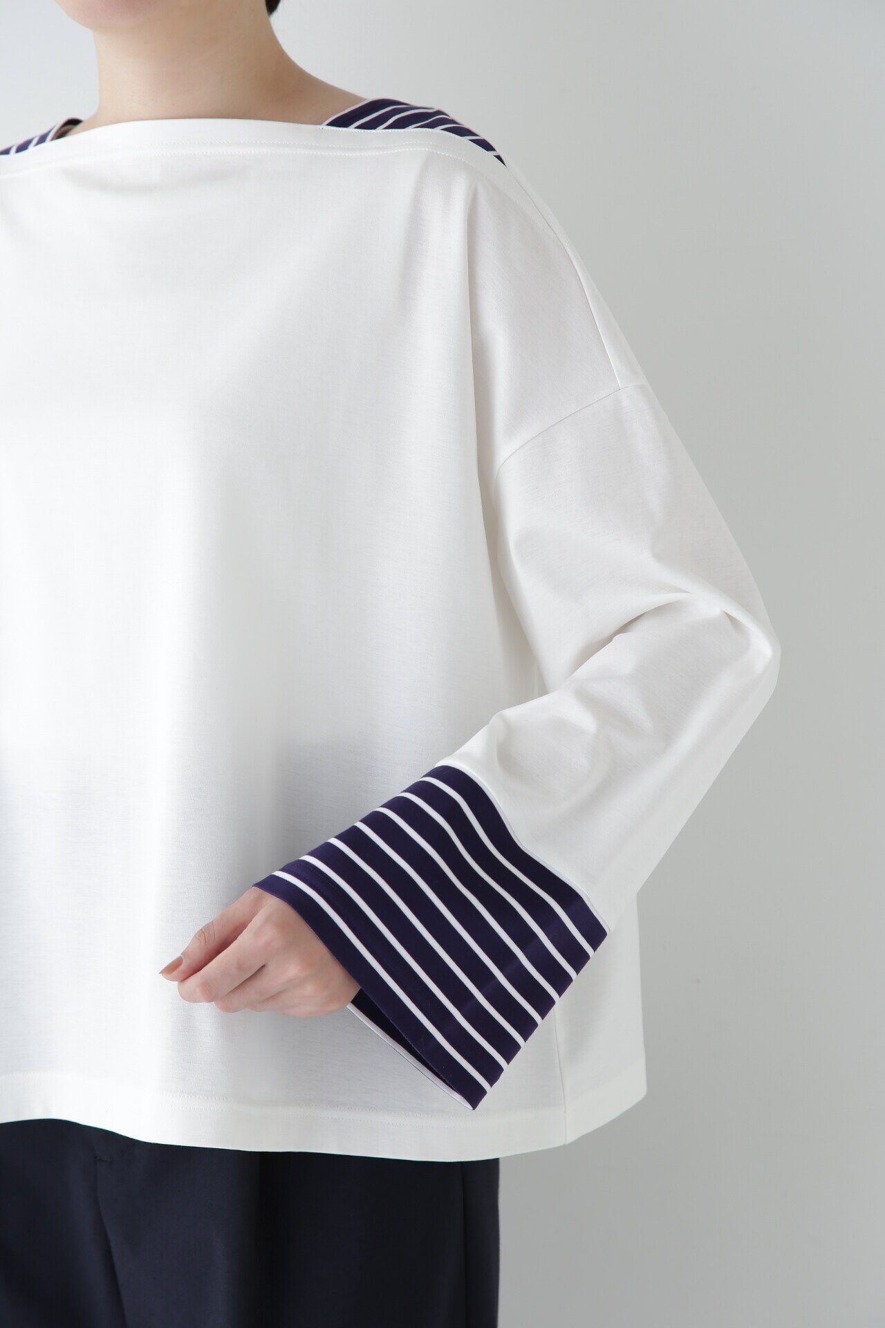  「◆コットン32Gポンチカットソー」|Tシャツ・カットソー|