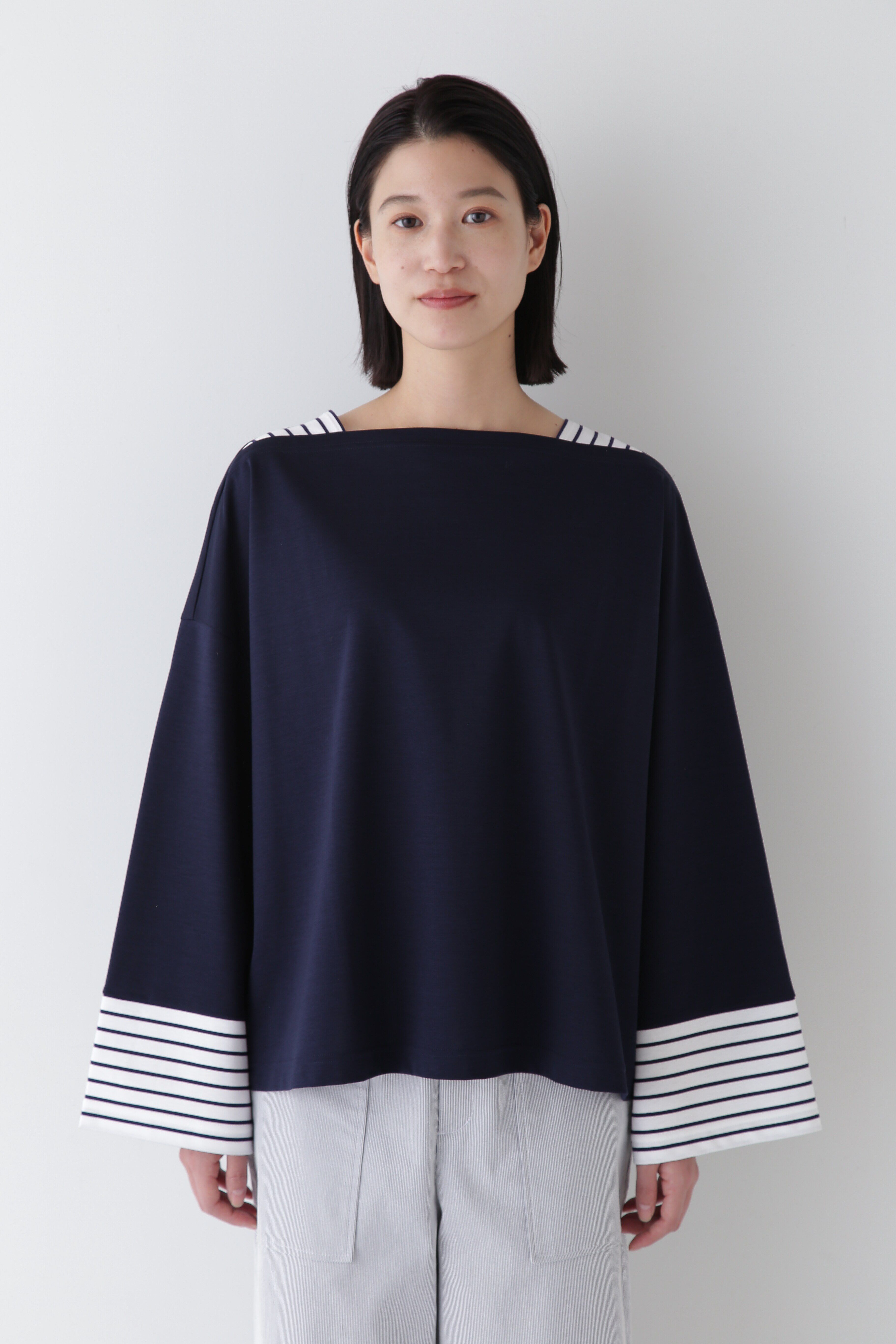  「◆コットン32Gポンチカットソー」|Tシャツ・カットソー|