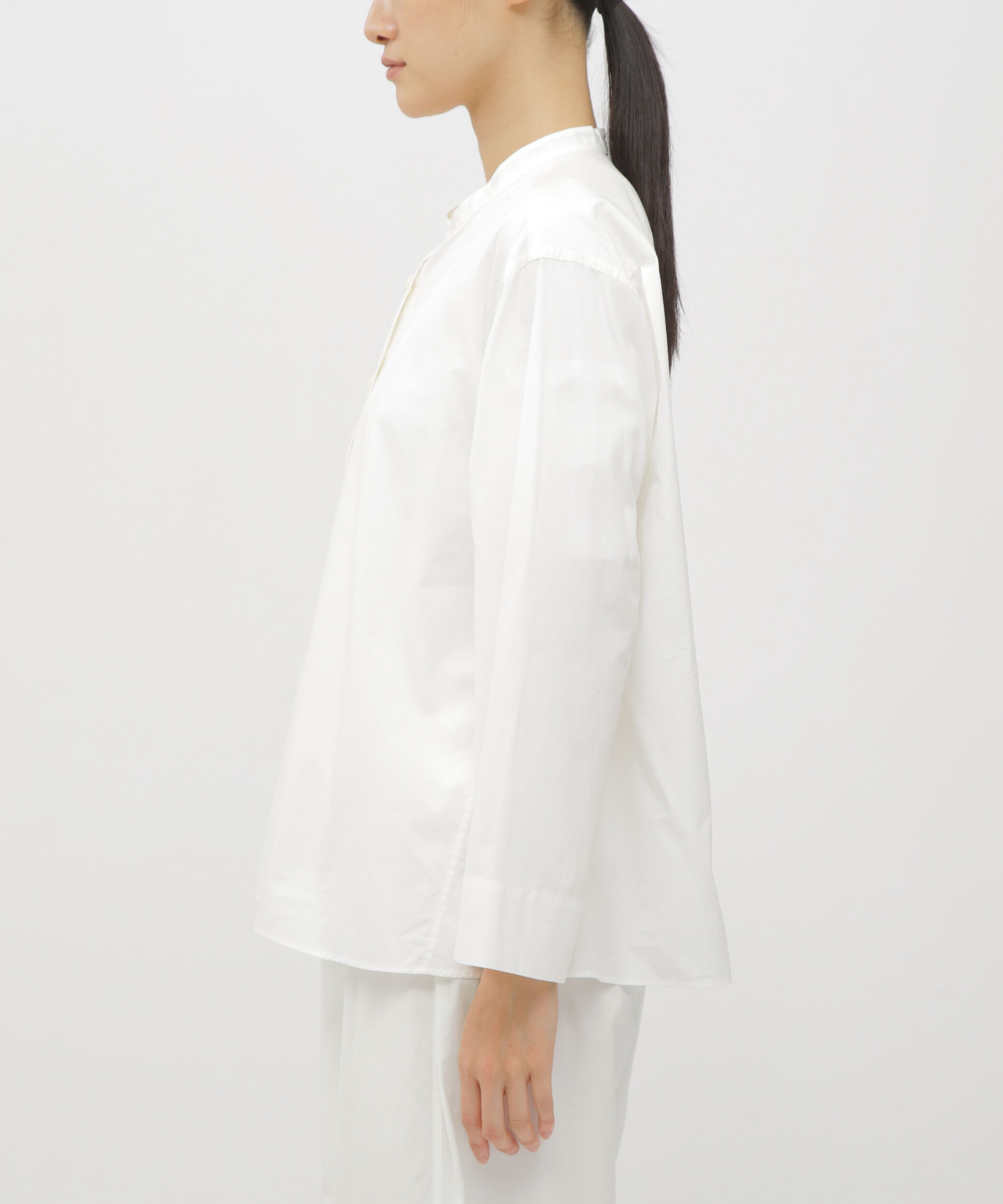 MARGARET HOWELL HOUSEHOLDGOODS「FINE COTTON POPLIN SHIRT」|シャツ・ブラウス|