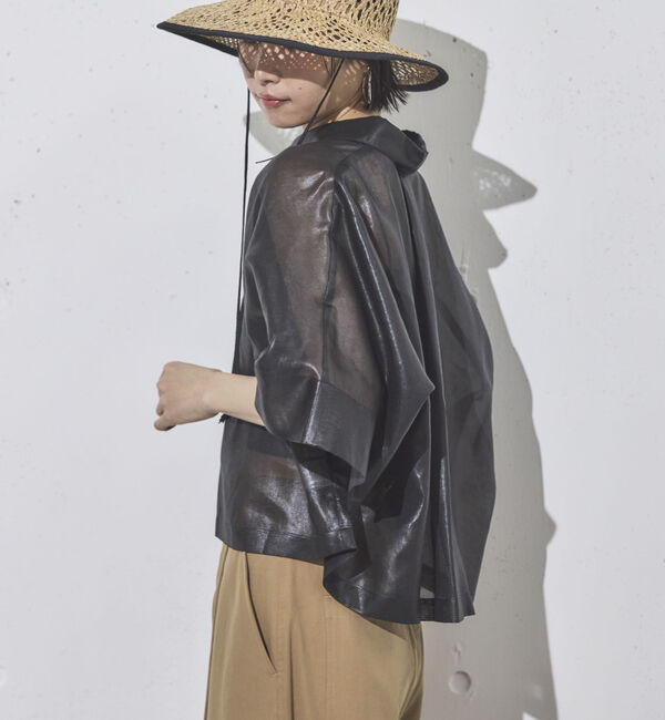 Doux archives「シアーチンツドルマンシャツ」|シャツ・ブラウス|