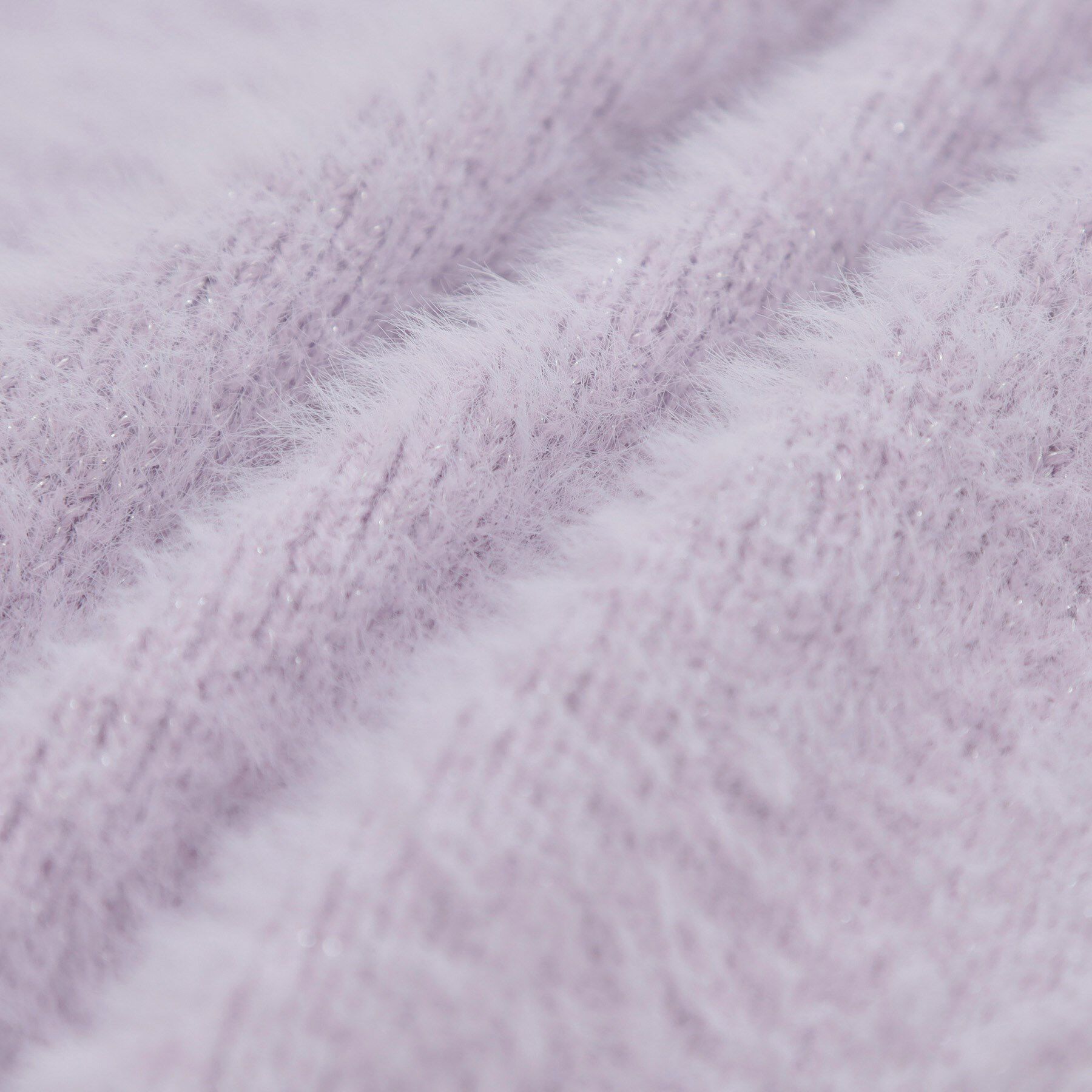 SHOO･LA･RUE「【S-LL】きらっと華やか ふんわりラメフェザーニット」|ニット・セーター|